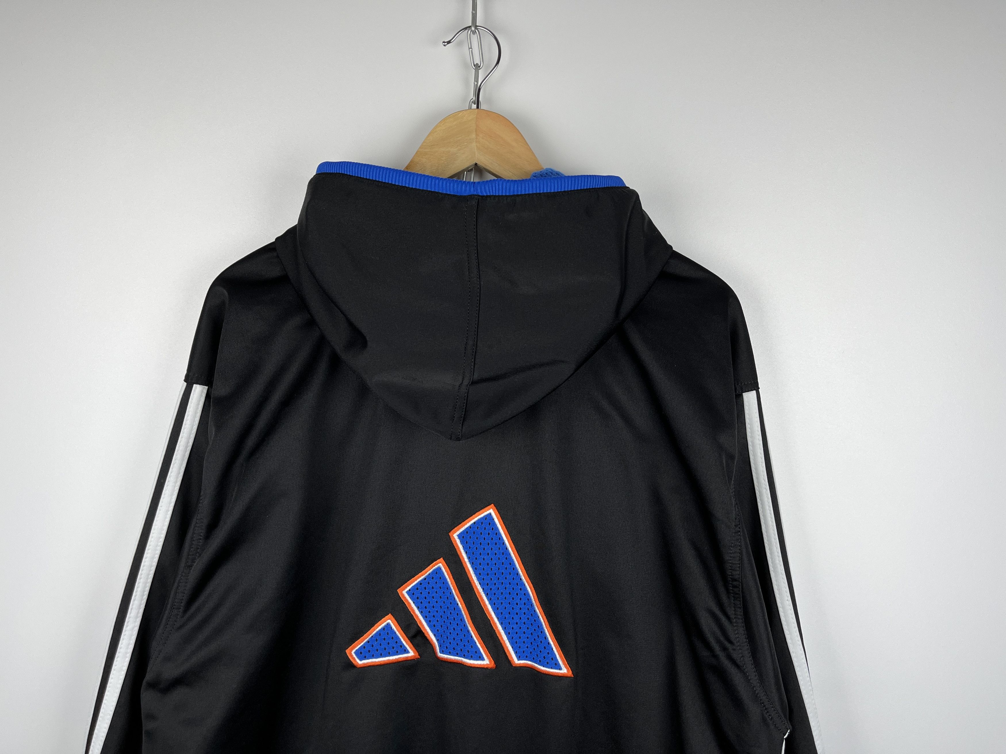 Adidas 90's Adidas Big Logo Back Vintage Full Zip Hoodie Size US L / EU 52-54 / 3 - 3 Thumbnail