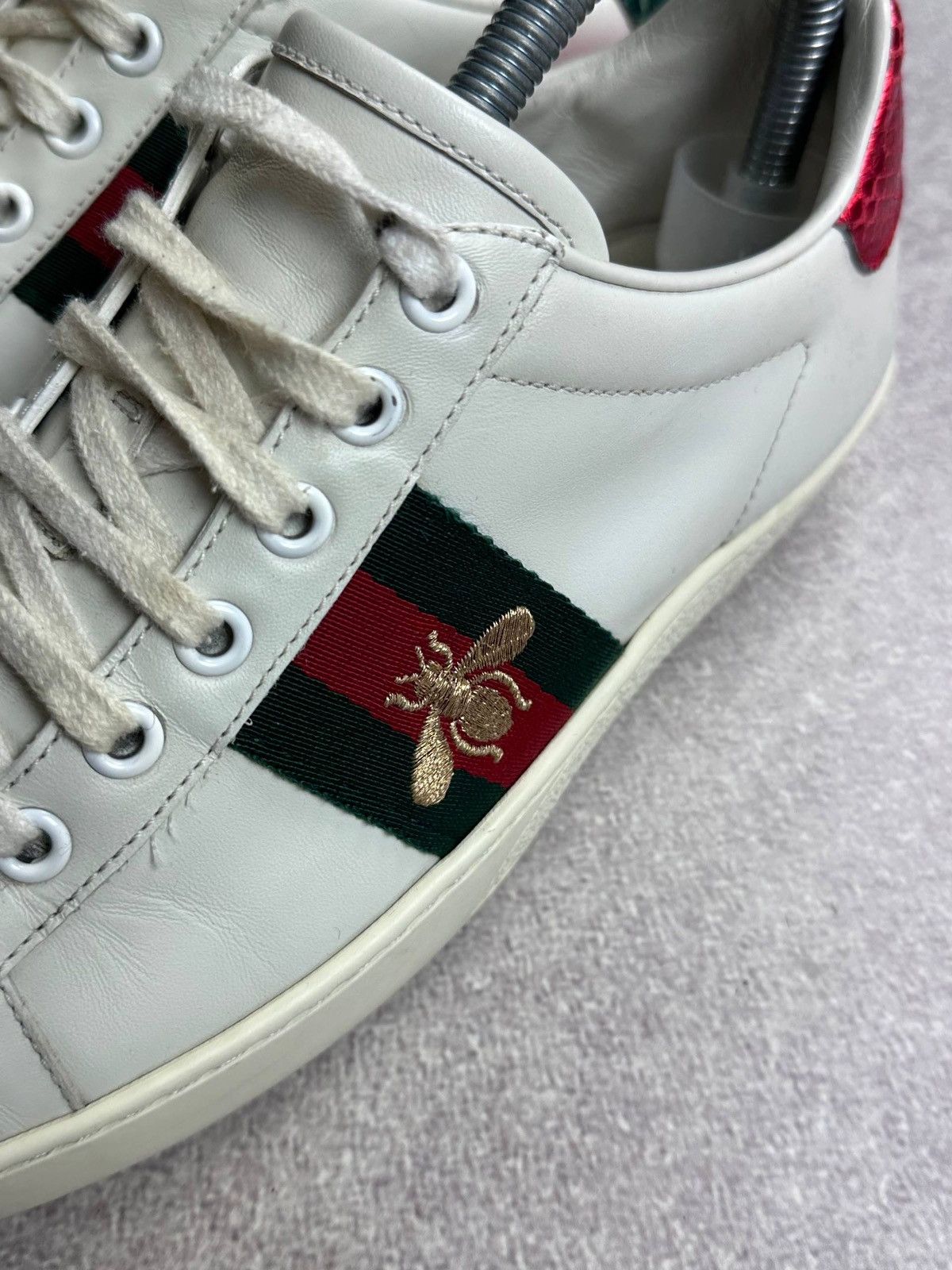 Gucci Gucci Ace Womans Low Top Leather Sneakers Rare Size US 6 / IT 36 - 4 Thumbnail
