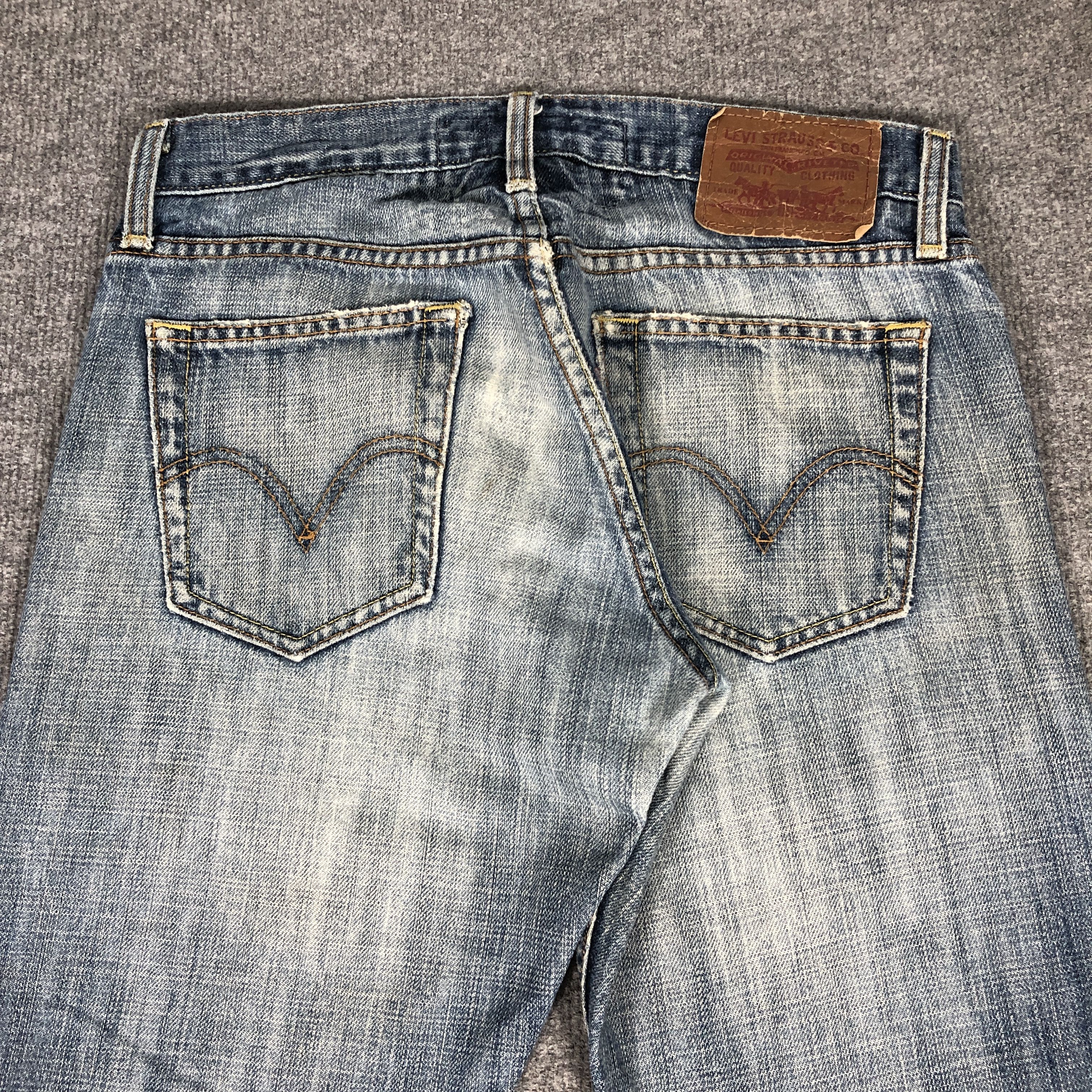 Levi's × Vintage Womens Vintage Levis 514 Jeans Slim Straight L893W Size 30" / US 8 / IT 44 - 6 Thumbnail