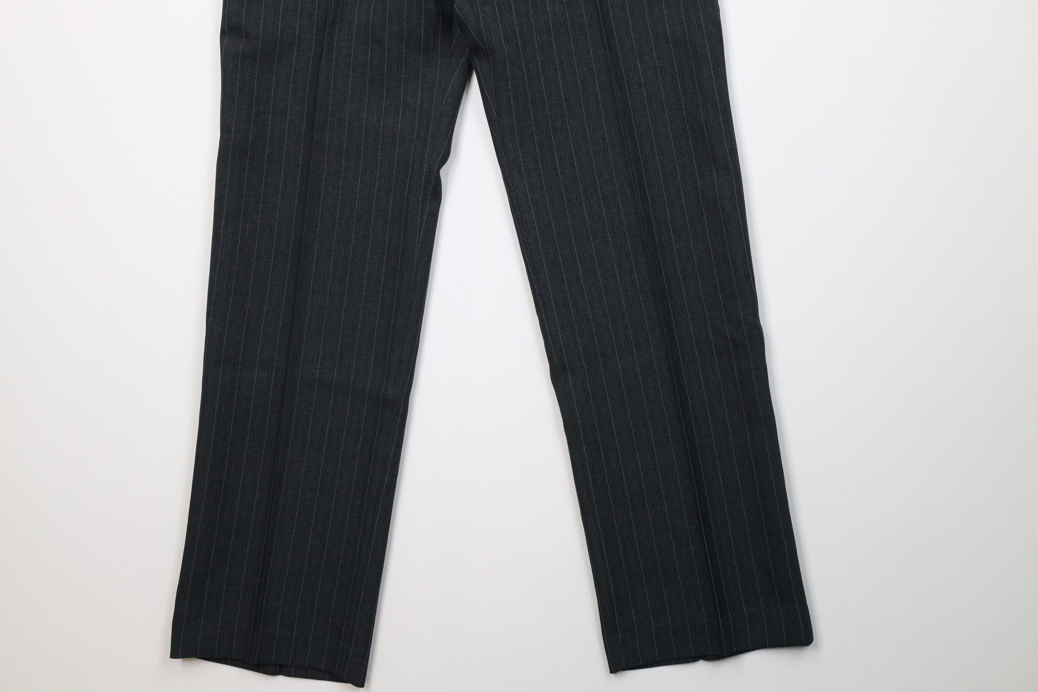 Vintage Vintage 70s Streetwear Knit Flared Chino Pants Gray USA Size US 32 / EU 48 - 4 Thumbnail