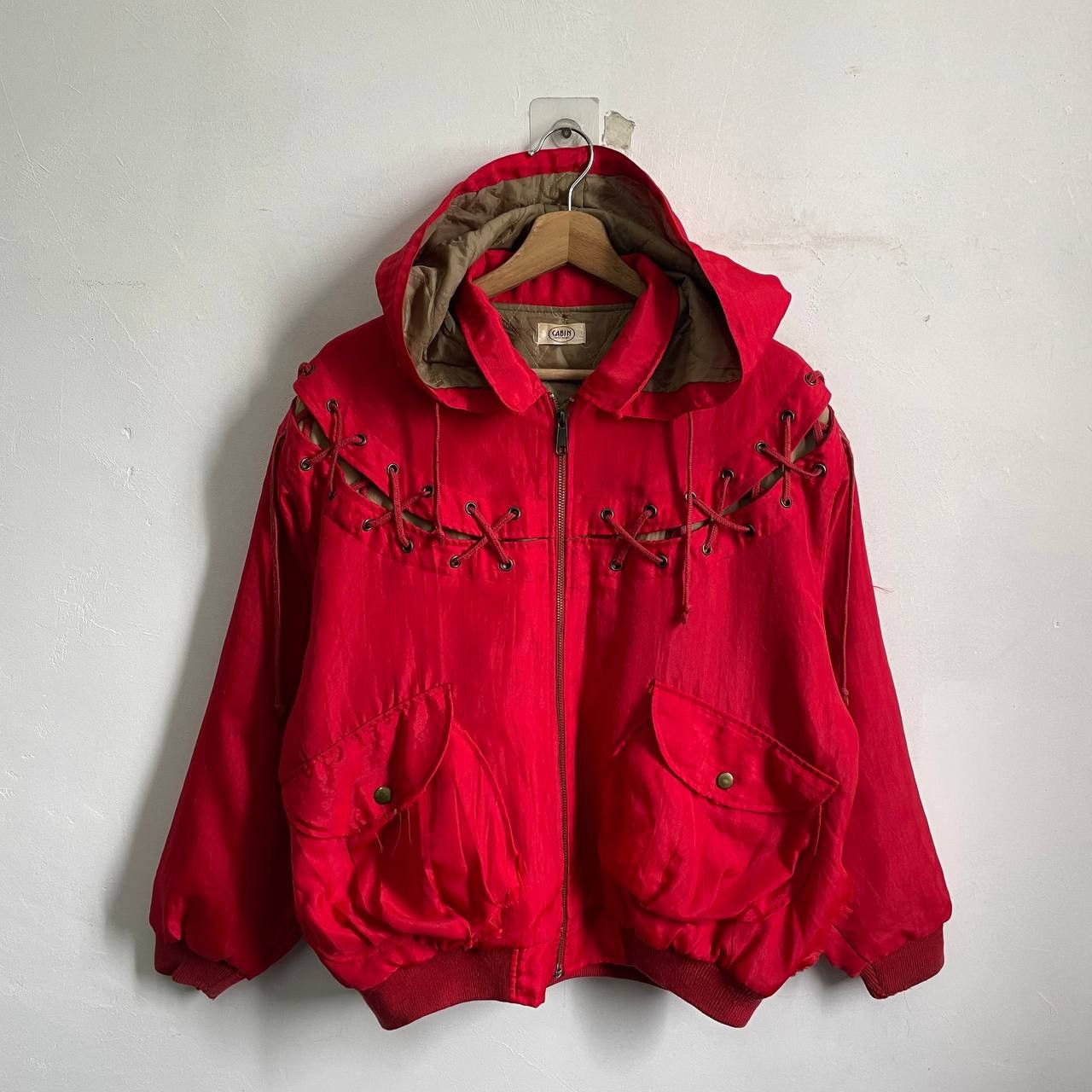 Japanese Brand × Vintage distressed jacket Cabin Raider's team Ralliart cup series Size US L / EU 52-54 / 3 - 1 Thumbnail