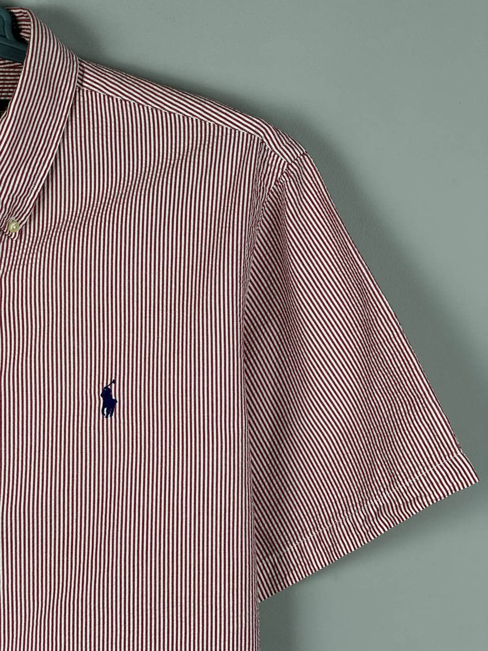Polo Ralph Lauren Polo Ralph Lauren Luxury Short Sleeve Striped Shirt Size US XL / EU 56 / 4 - 4 Thumbnail