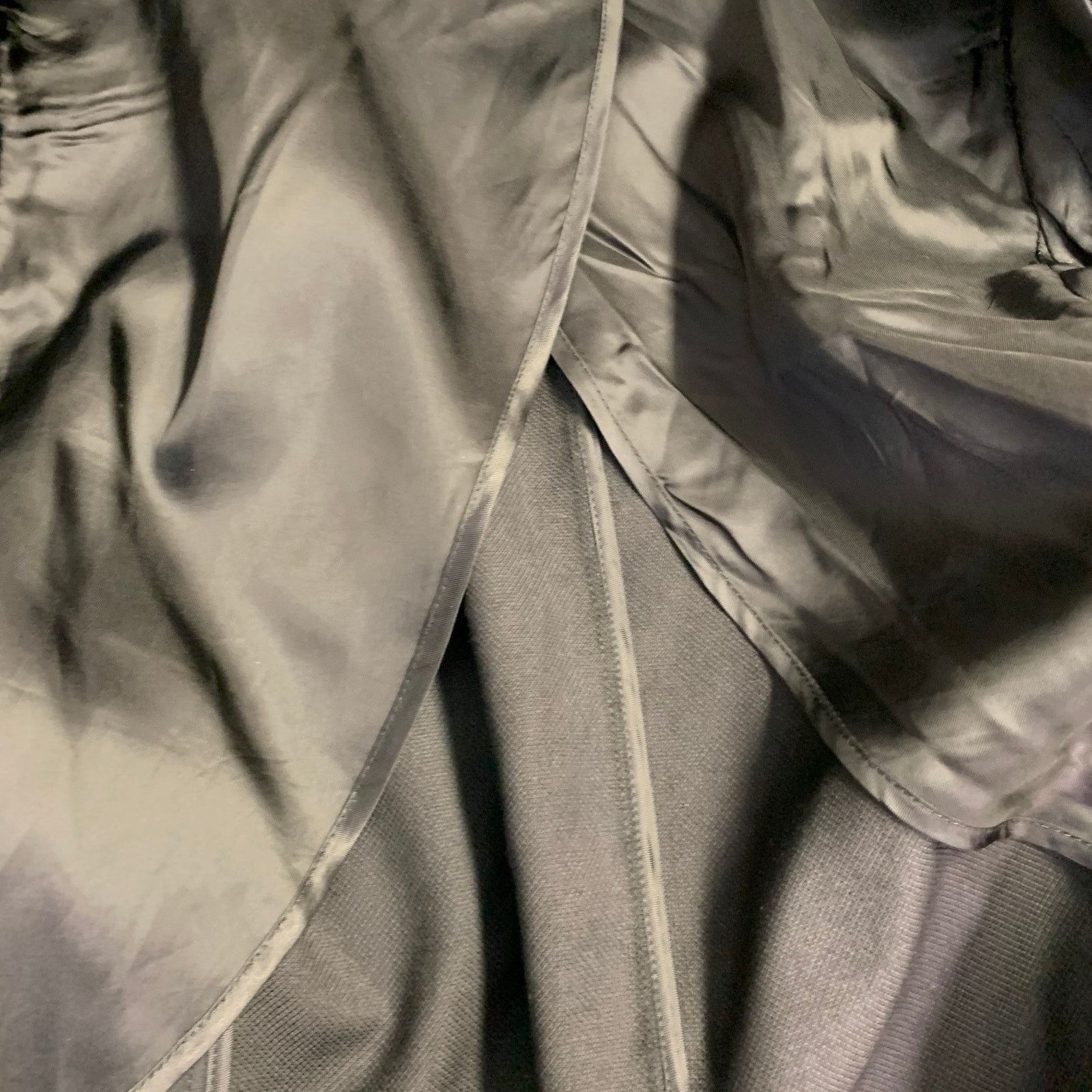 Maison Margiela 2 Black Wool Shawl Collar Jacket Blazer Size XS / US 0-2 / IT 36-38 - 7 Thumbnail