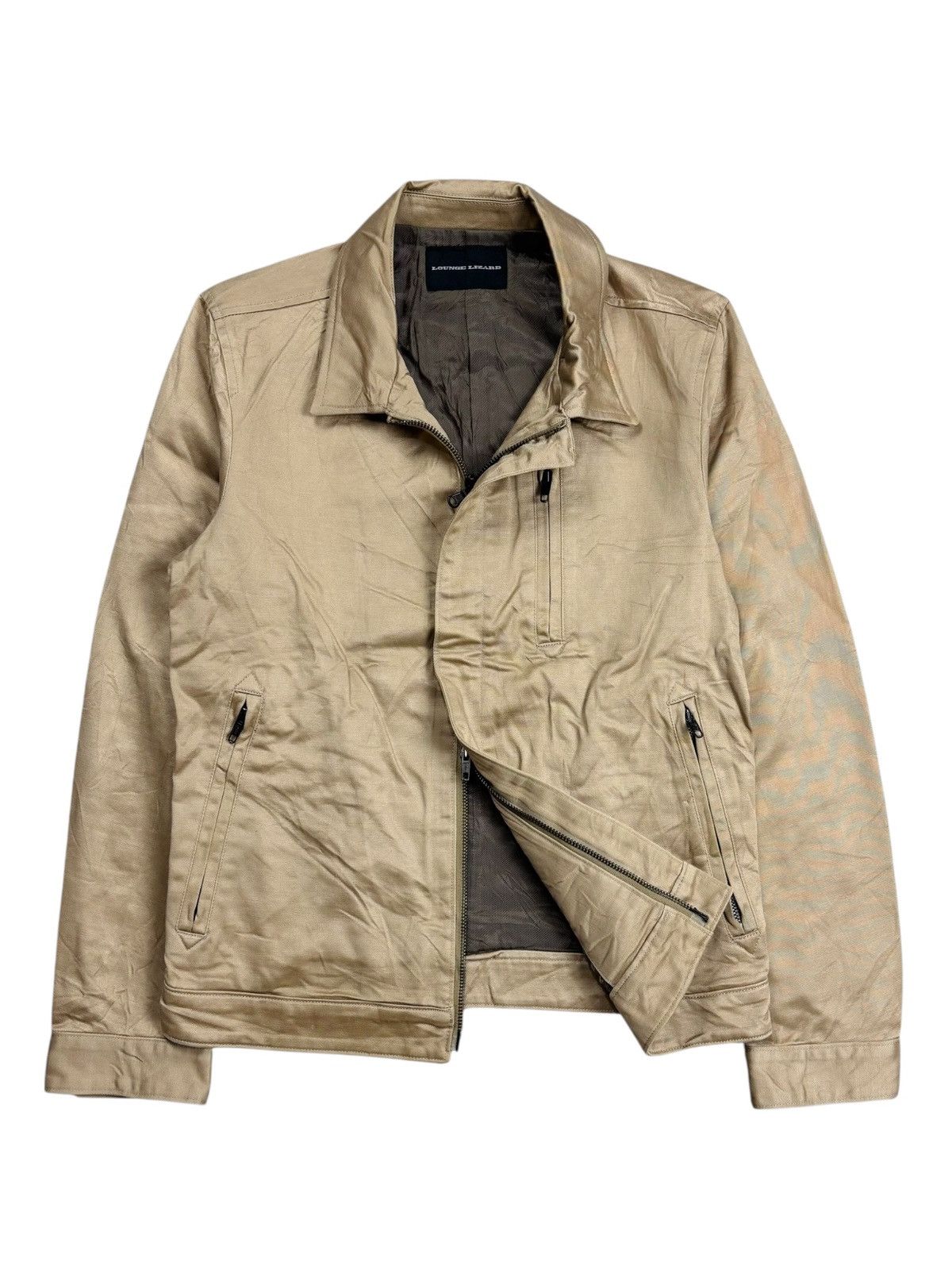 Ekam 2000s Lounge Lizard - Lampo Zips Work Jacke Size US M / EU 48-50 / 2 - 1 Thumbnail