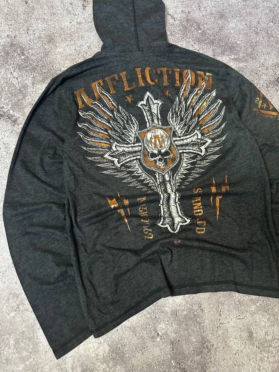 Affliction Crazy rare cyber y2k affliction longsleeve shirt Size US M / EU 48-50 / 2 - 8 Thumbnail