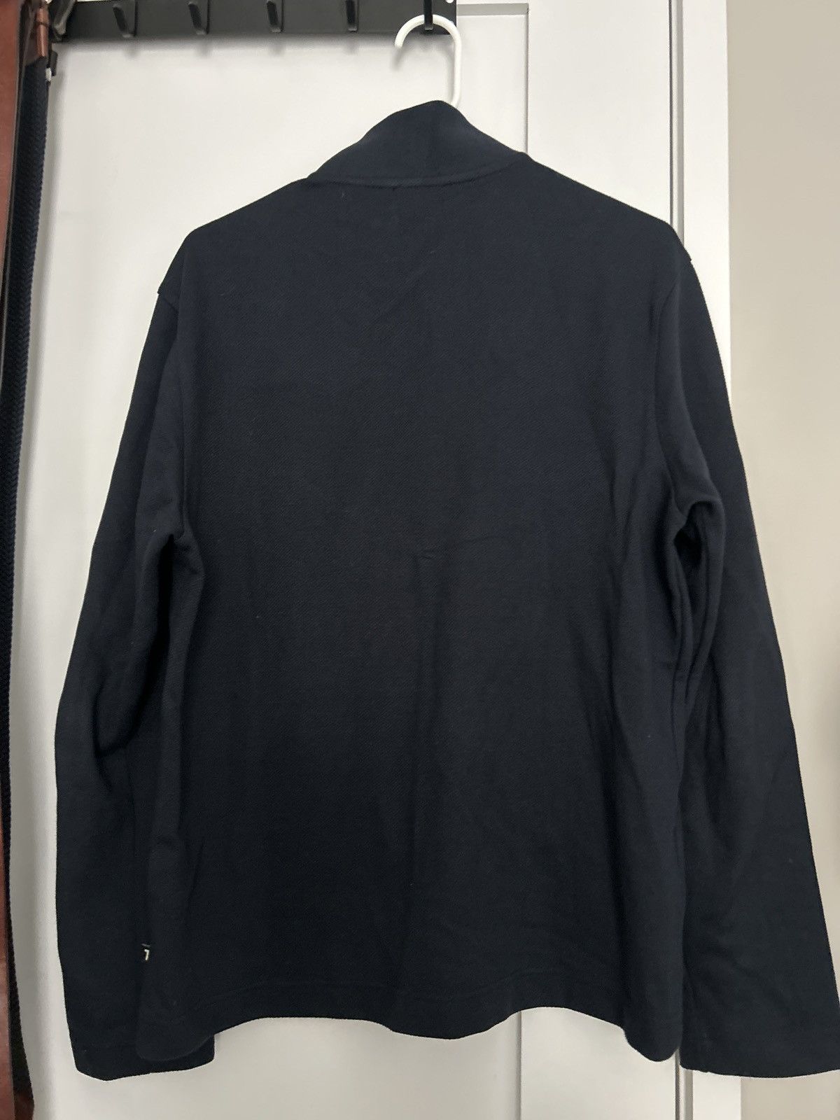 Ted Baker Ted Baker Navy Quarter Zip Sweater Size US L / EU 52-54 / 3 - 2 Thumbnail