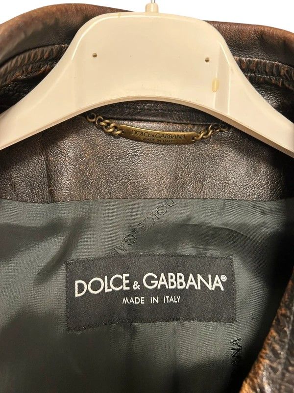 Dolce & Gabbana KANGAROO LEATHER SAFARI JACKET Size US M / EU 48-50 / 2 - 7 Thumbnail