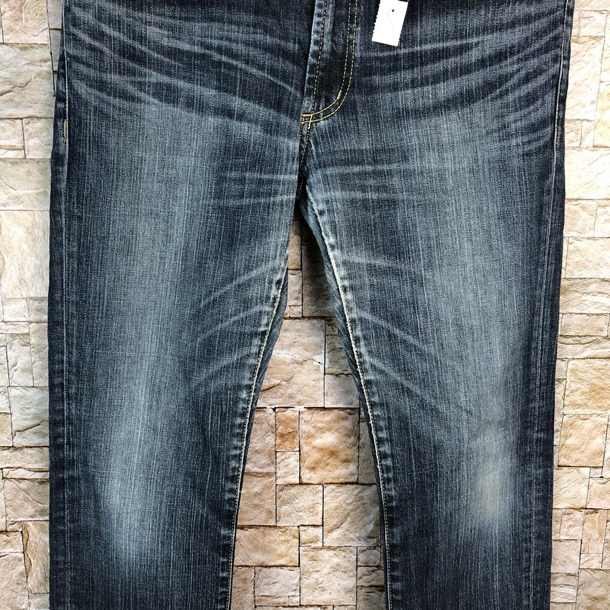 Uniqlo Uniqlo vintage Blue Denim Pants #7581 Size US 33 - 5 Thumbnail