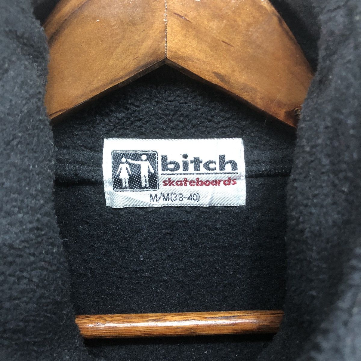 Japanese Brand × Vintage Vintage 90s Bitch Half Zip Fleece Size US M / EU 48-50 / 2 - 5 Thumbnail