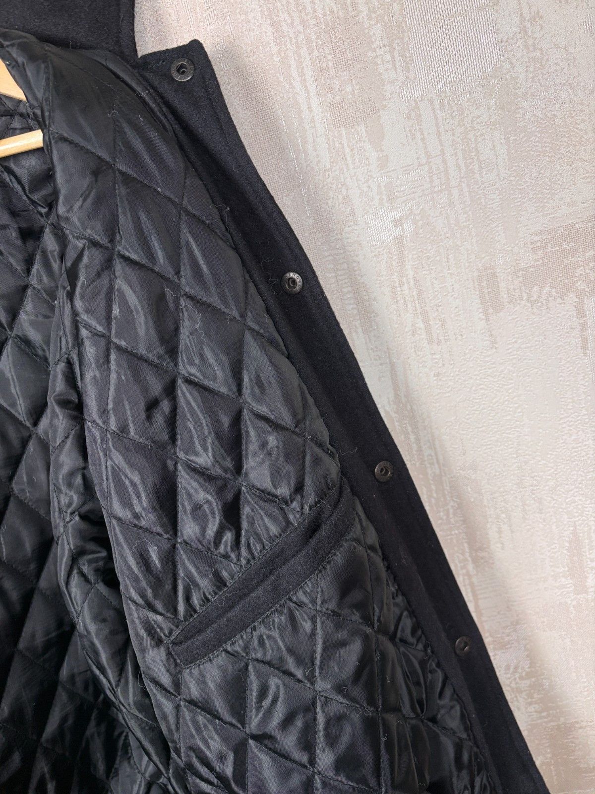 Vintage Vintage Black Panther College Bomber Jacket Wool Blend Size US XL / EU 56 / 4 - 20 Thumbnail