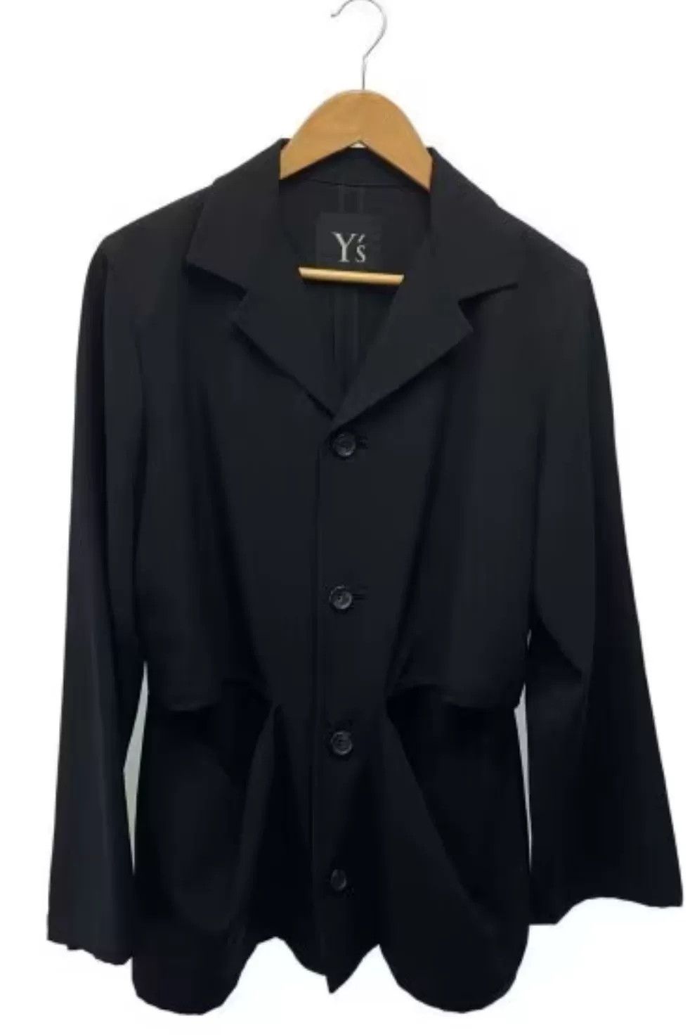 Yohji Yamamoto Y's Yohji Yamamoto Wool Tailored Jacket Size US XS / EU 42 / 0 - 1 Thumbnail