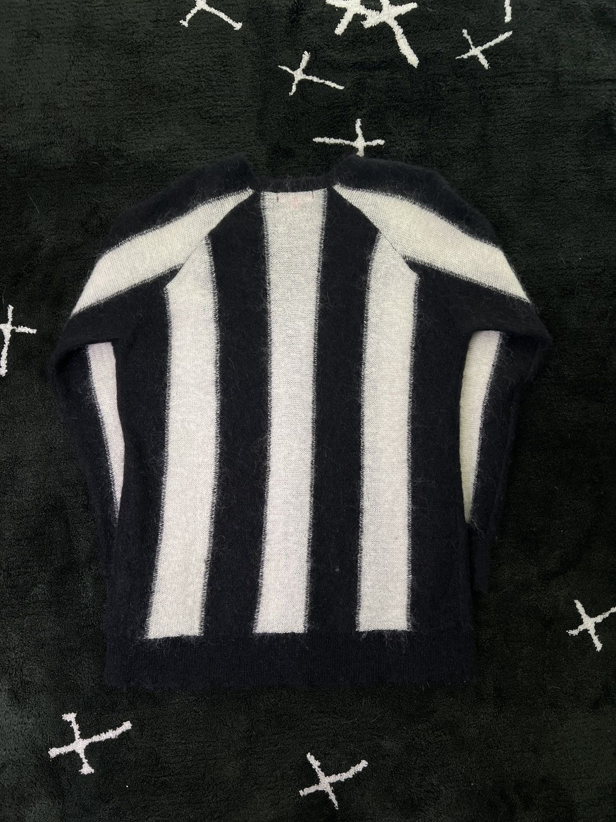 Supreme FW13 - Baby Mohair Striped Sweater Cardigan | Grailed