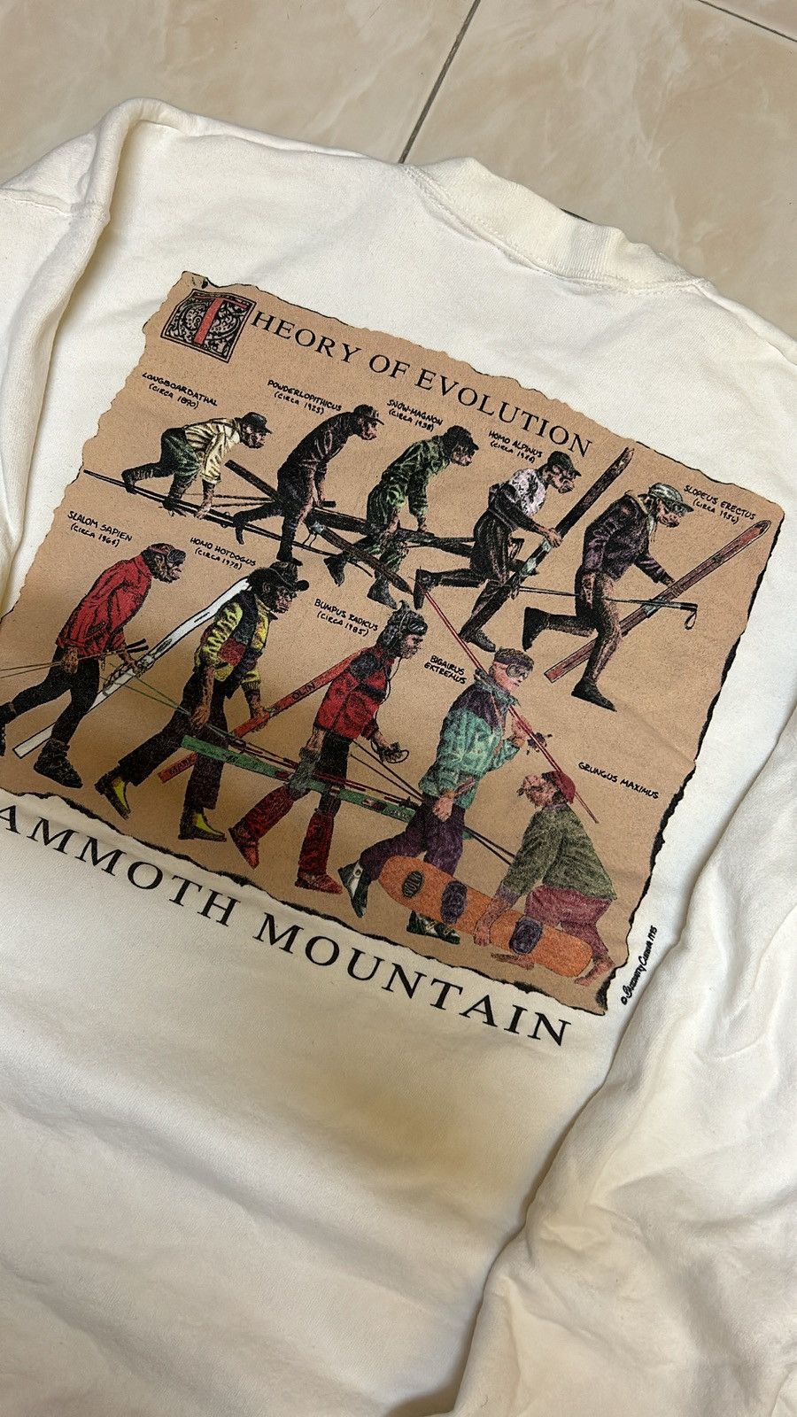 Vintage VTG SWEATSHIRT MAMMOTH MOUNTAIN Size US XL / EU 56 / 4 - 2 Thumbnail
