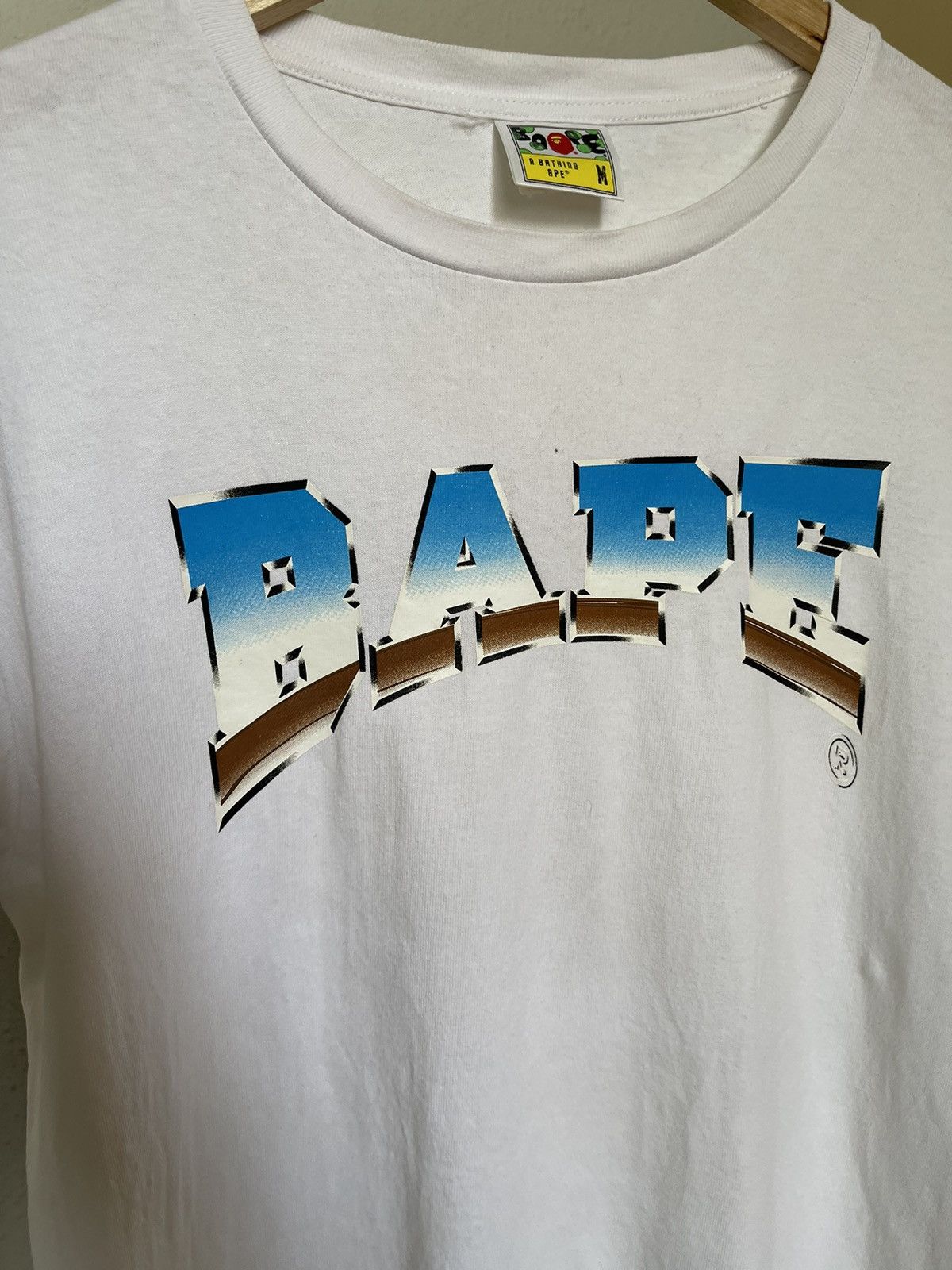 Bape A Bathing Ape Bape Metal Big Head T Shirt Size US M / EU 48-50 / 2 - 3 Thumbnail