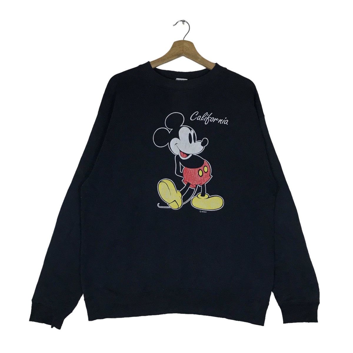 Vintage Disney Mickey Mouse Pullover Jumper Sweatshirt