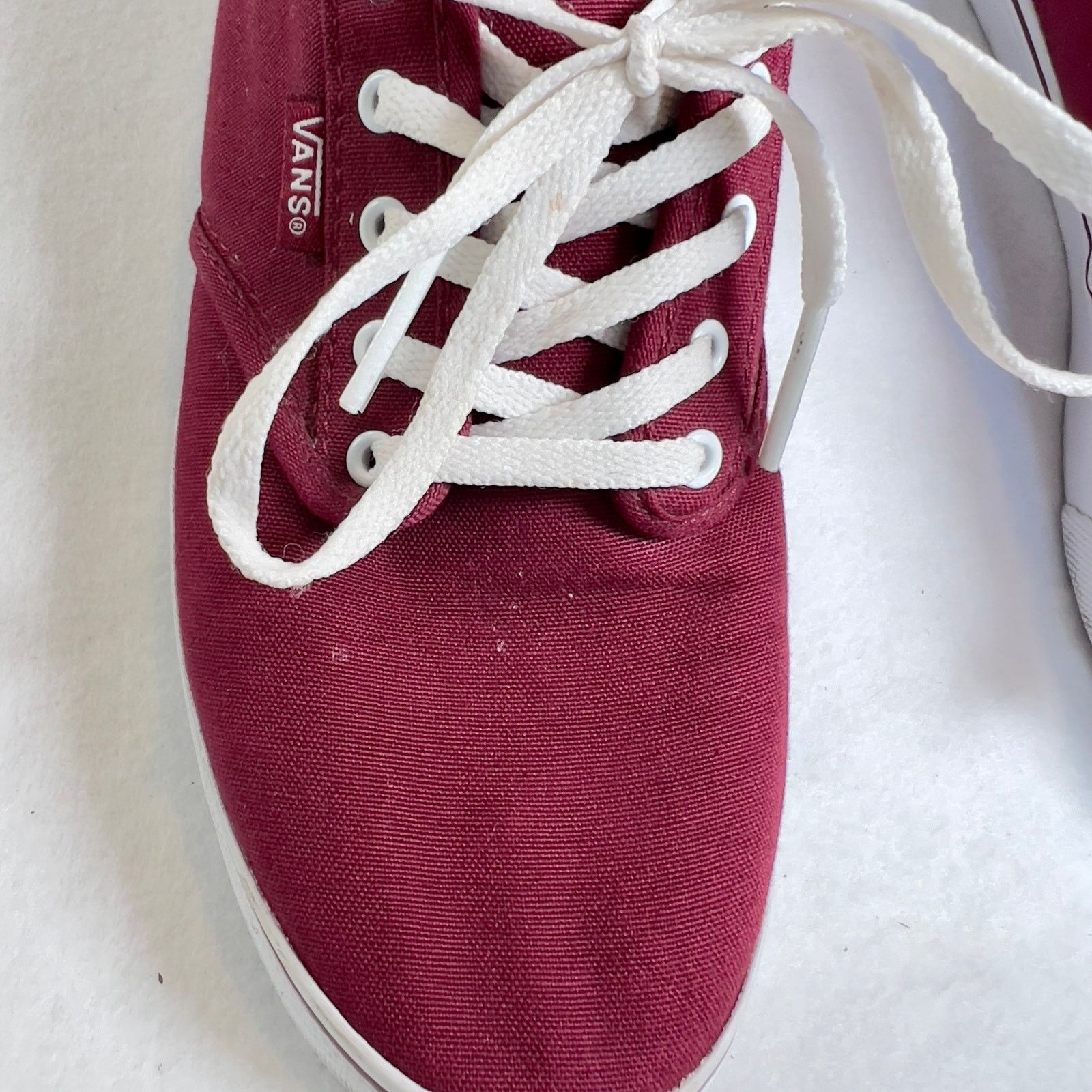 Vans Van's Off The Wall Sneakers Midrise Suede w/ Leather Trim Size US 8 / IT 38 - 3 Thumbnail
