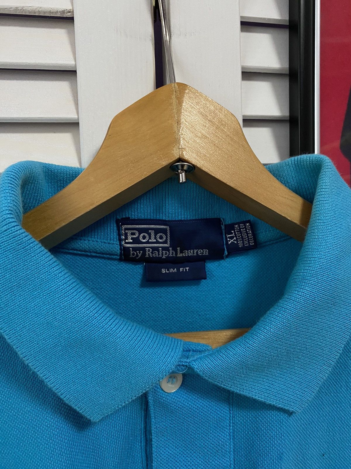 Polo Ralph Lauren × Ralph Lauren Vintage Shirt Polo Ralph Lauren Big Pony Number ChiefKeef Size US XL / EU 56 / 4 - 5 Thumbnail