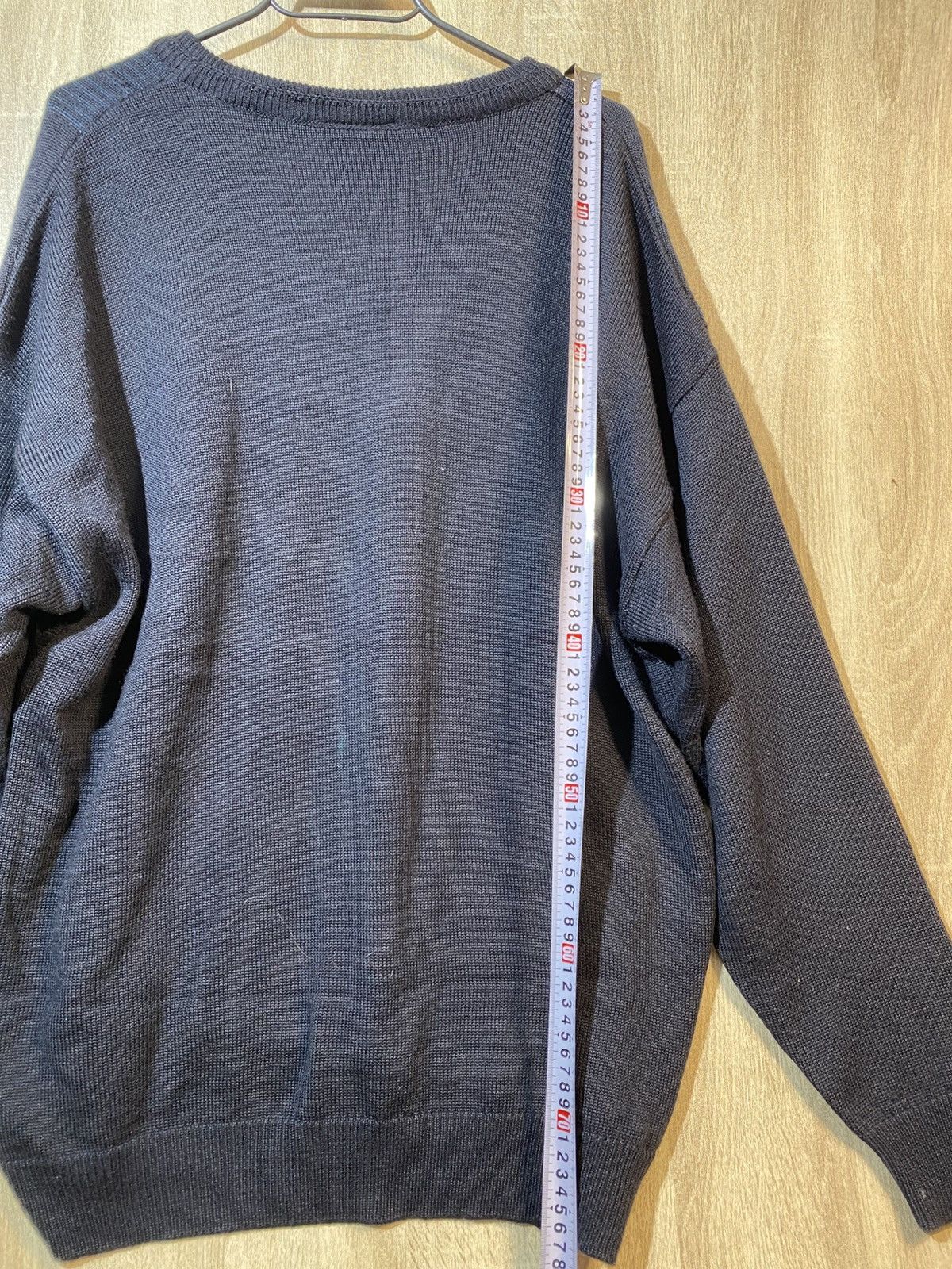 Designer × Vintage Vintage Nino Guardi men’s sweater size XL 30% Wool Size US XL / EU 56 / 4 - 6 Thumbnail