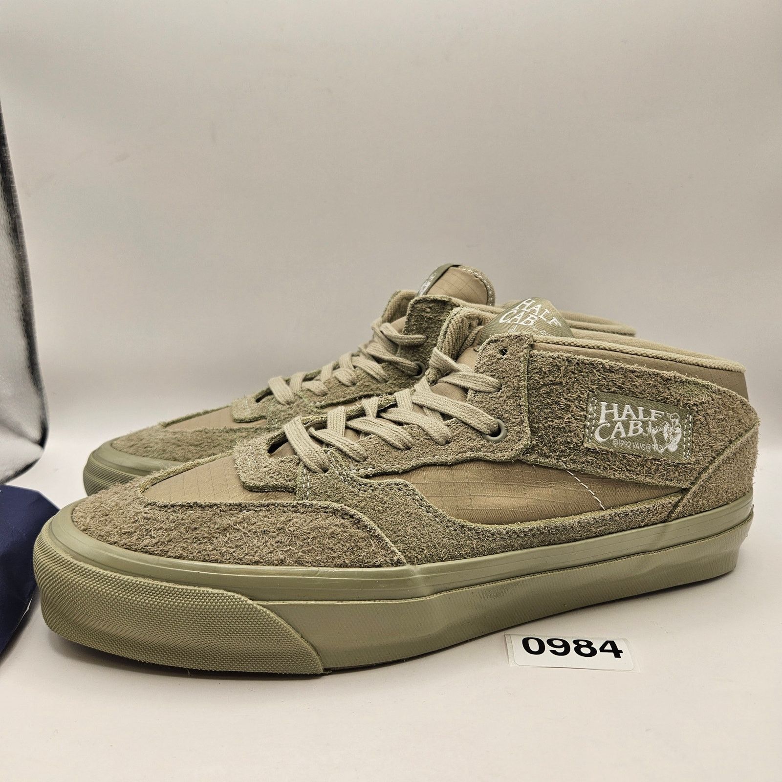 VANS OTW HALF CAB MEN\'S 10.5 REISSUE 33 TAN GREEN RARE NWOB VANS OTW HALF CAB MEN main image 4