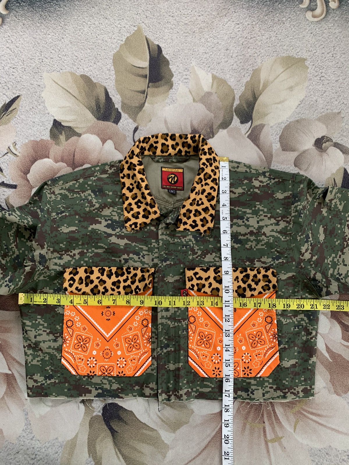Mastercraft Union Custom Camo Paisley Crop Jacket Union Made Size US M / EU 48-50 / 2 - 13 Thumbnail
