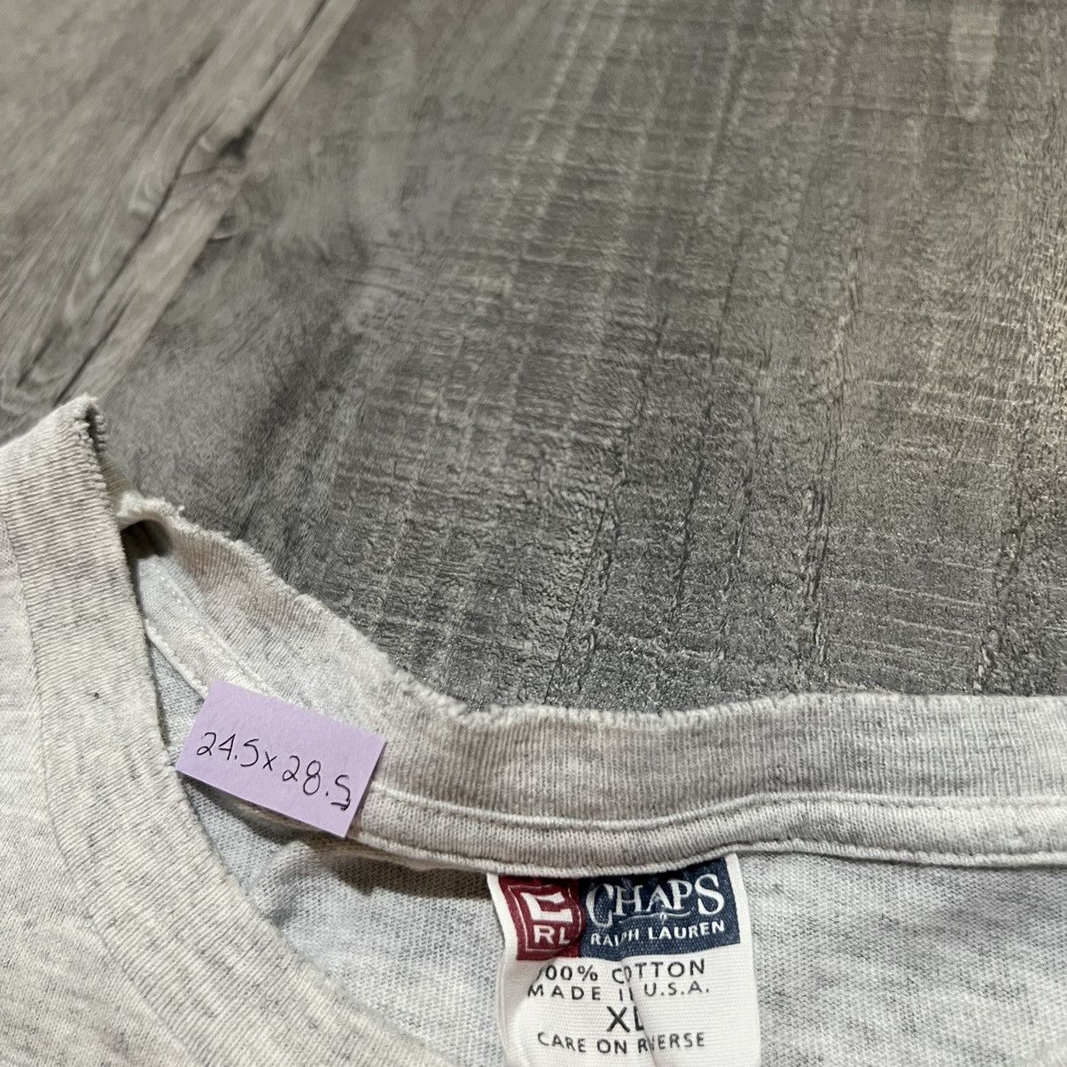 Chaps Ralph Lauren × Vintage VTG Chaps Ralph Lauren Grey Marlin Swordfish Fishing USA Tee Size US XL / EU 56 / 4 - 6 Thumbnail