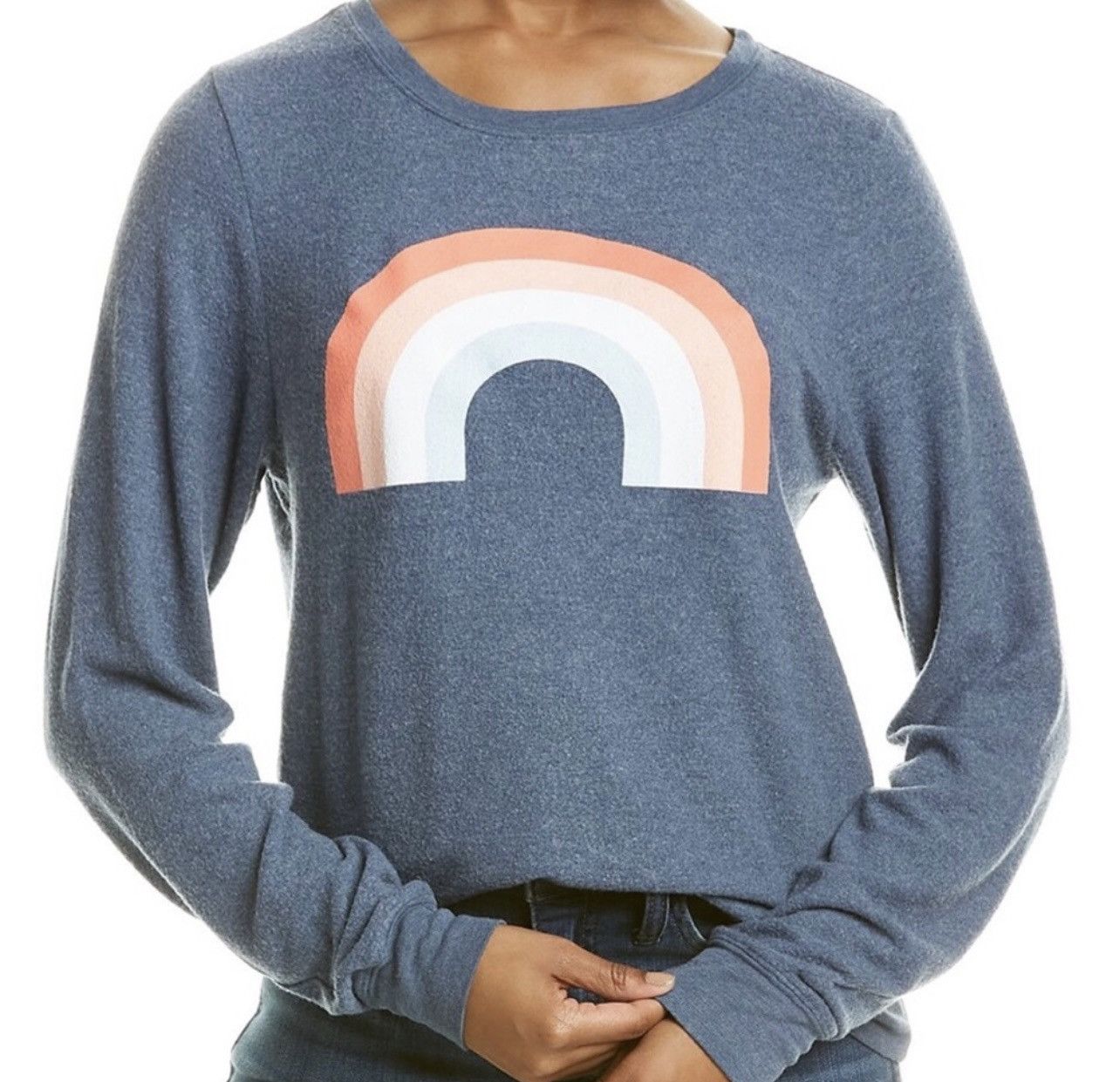 Wildfox rainbow sweatshirt top