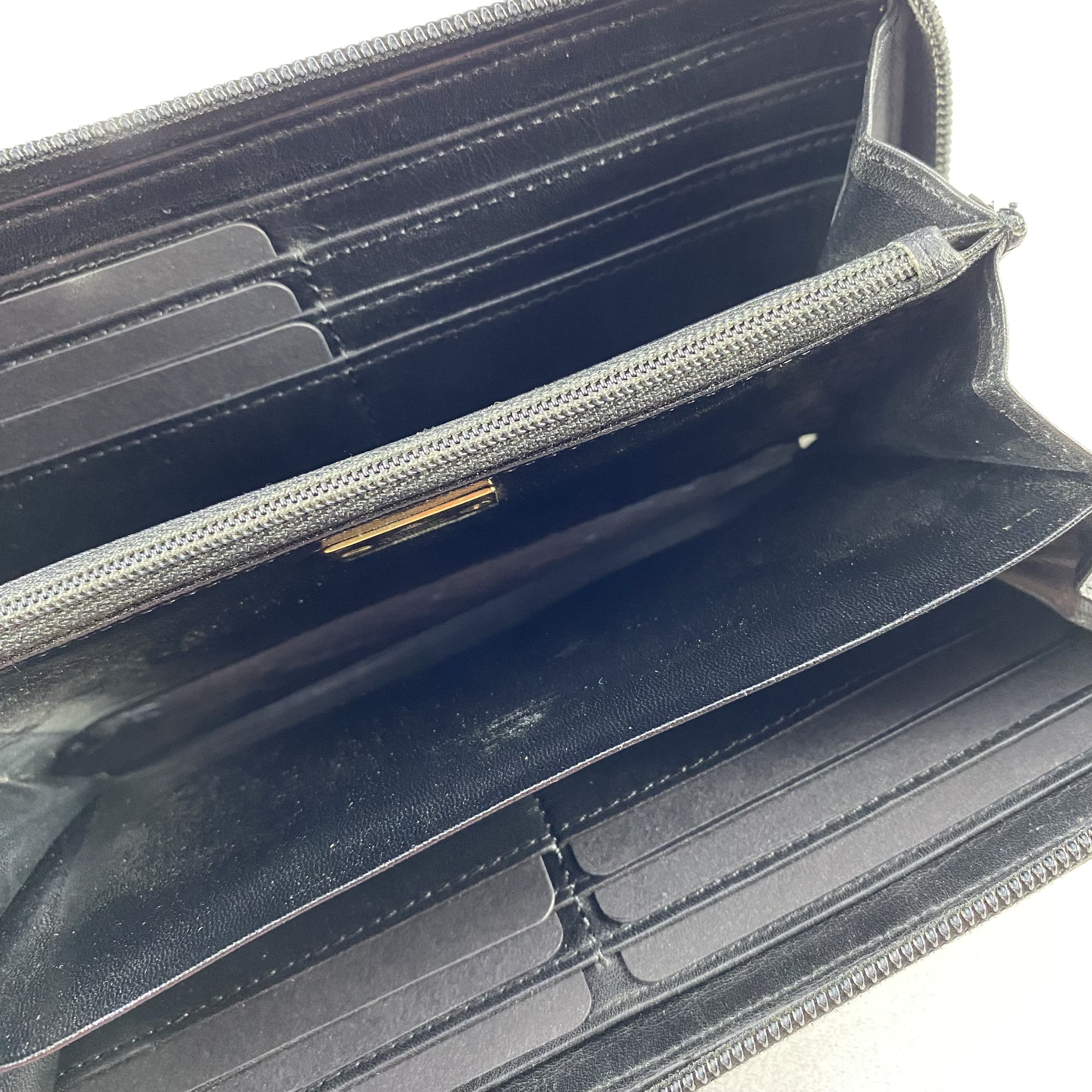 Vivienne Westwood Vivienne Westwood Wallet Orb Bifold Long Wallet Leather Size ONE SIZE - 13 Thumbnail