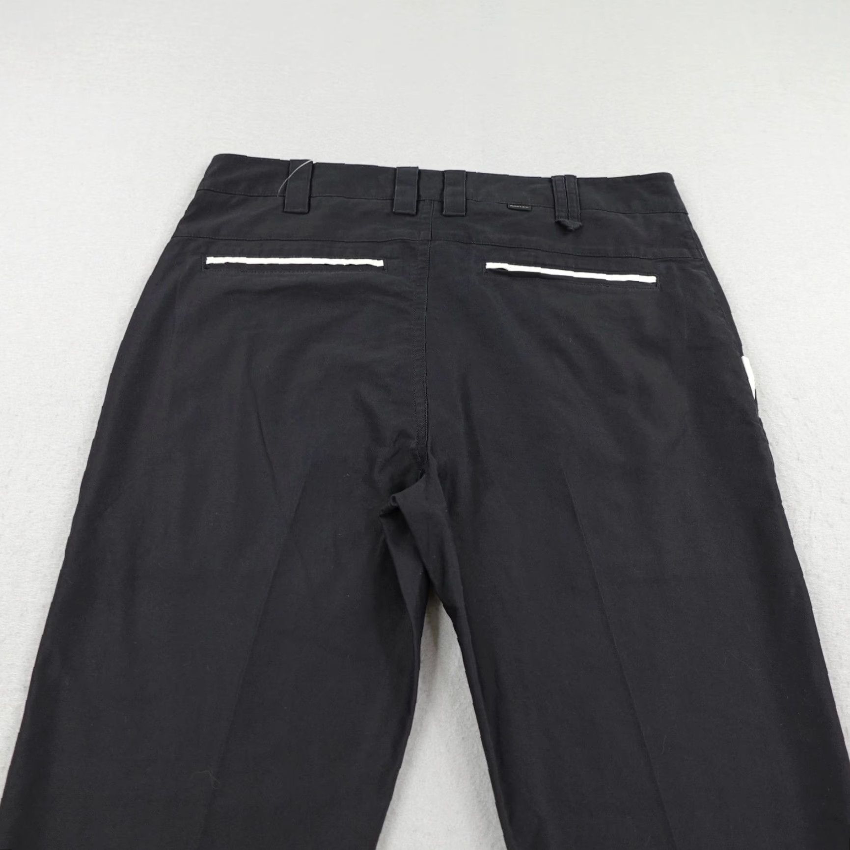 Oakley Oakley Pants Men 33x32 Black Chino Golf Regular Straight Leg Cotton Blend Slacks Size US 33 - 5 Thumbnail