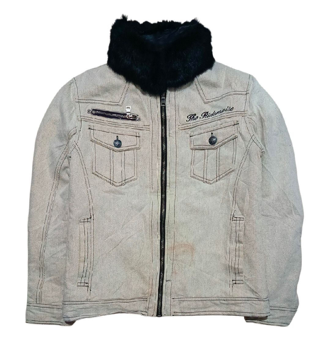 If Six Was Nine 2000's In The Aticc Fur Corral Distressed Embroidered Rides Size US M / EU 48-50 / 2 - 2 Thumbnail