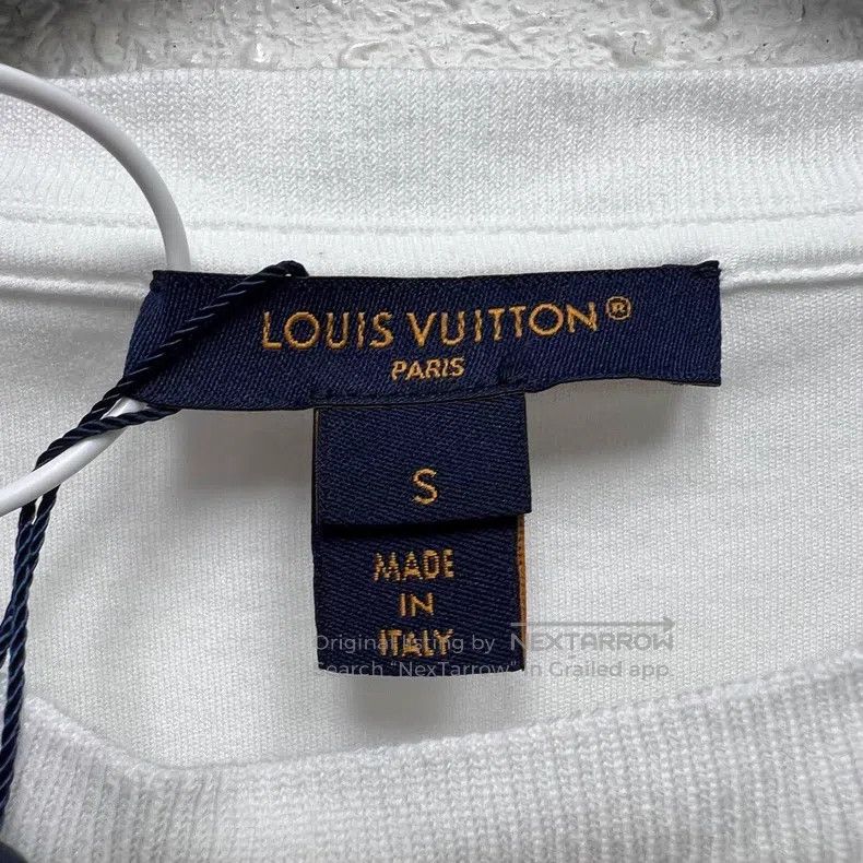 Louis Vuitton Louis Vuitton White solid chain logo short sleeves Size US S / EU 44-46 / 1 - 3 Thumbnail