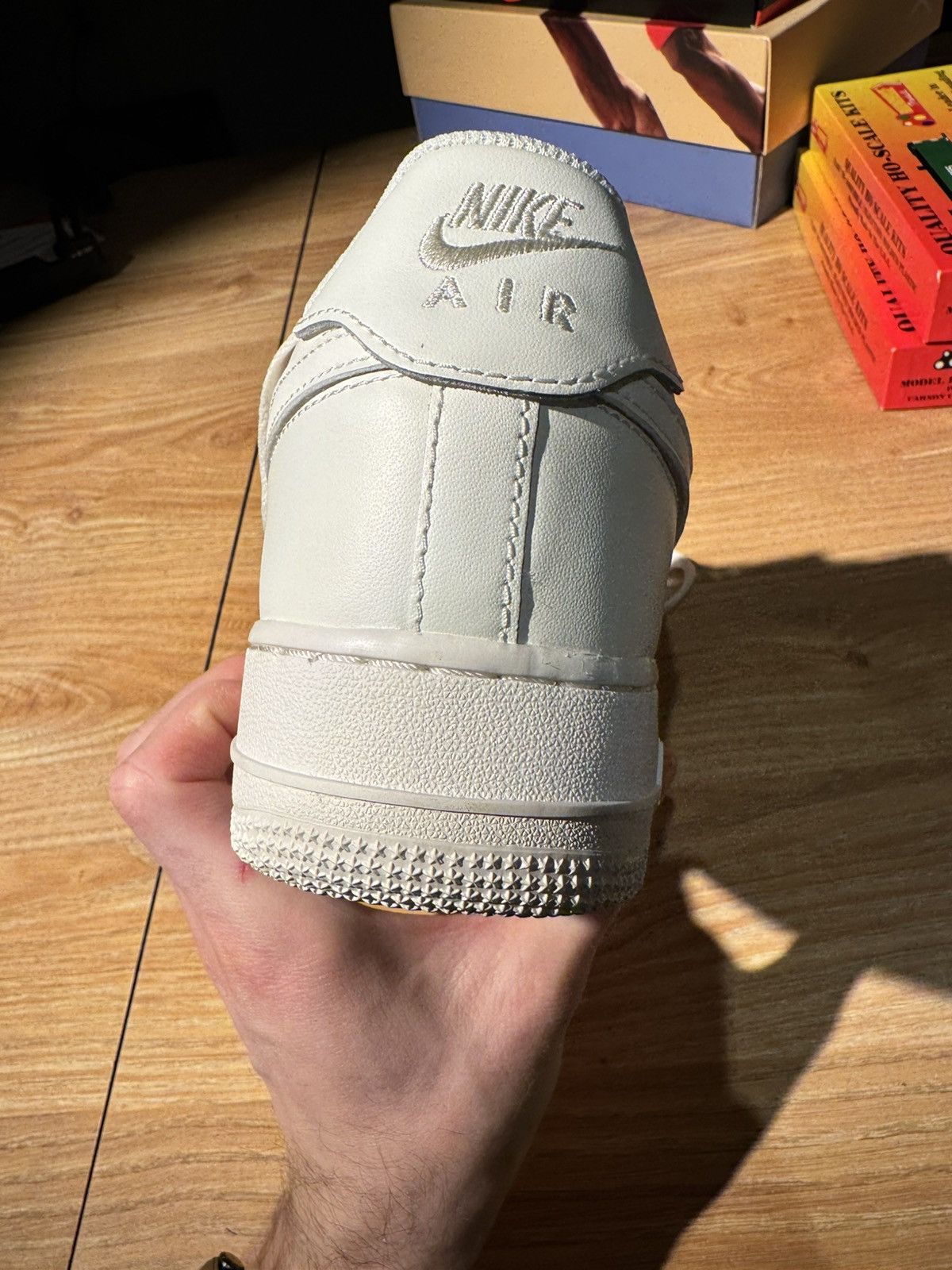 Nike Nike Air Force 1 Low Swoosh Pack All Star Sail Size US 10 / EU 43 - 4 Thumbnail