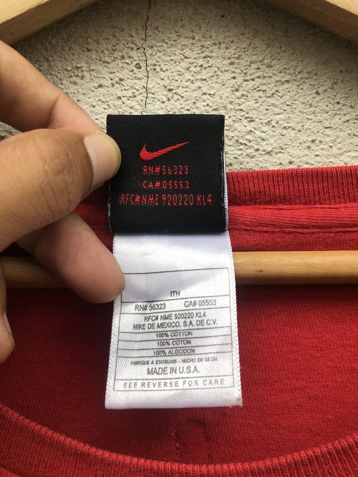 Nike × Vintage Vintage 00s Nike Air Jordan Small Logo Boxy Tee Size US XXL / EU 58 / 5 - 4 Thumbnail