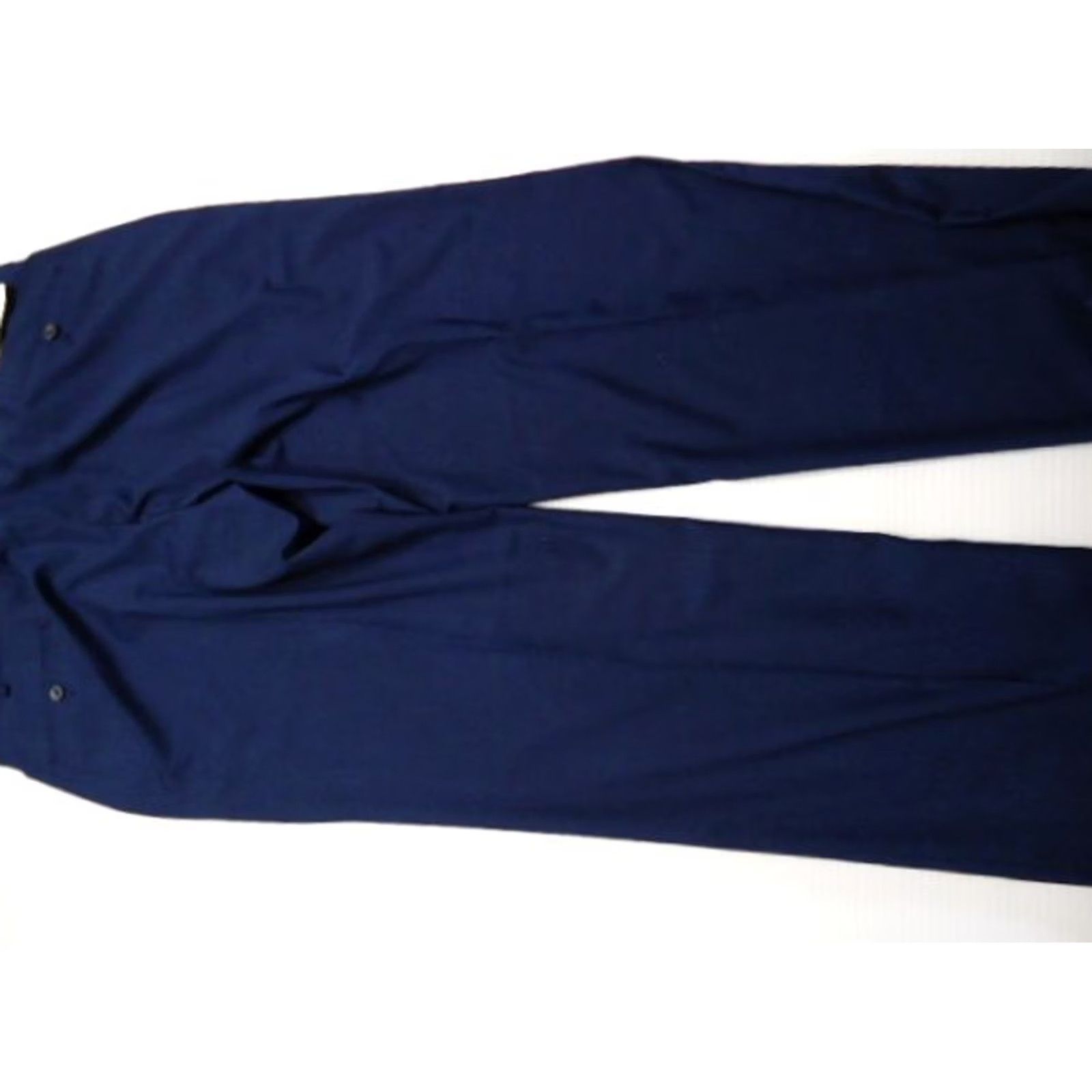 Michael Kors Michael Kors Blue Dress Pants 40 x 36 Wool Flat Front Solid 2-Piece Suit Men Regular Size 40R - 4 Thumbnail