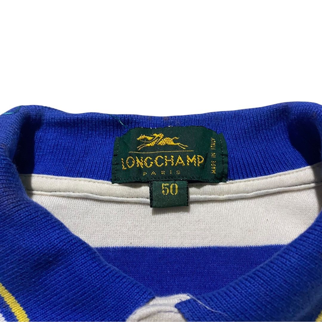 Longchamp Longchamp paris stripe polo shirt Size US S / EU 44-46 / 1 - 3 Thumbnail