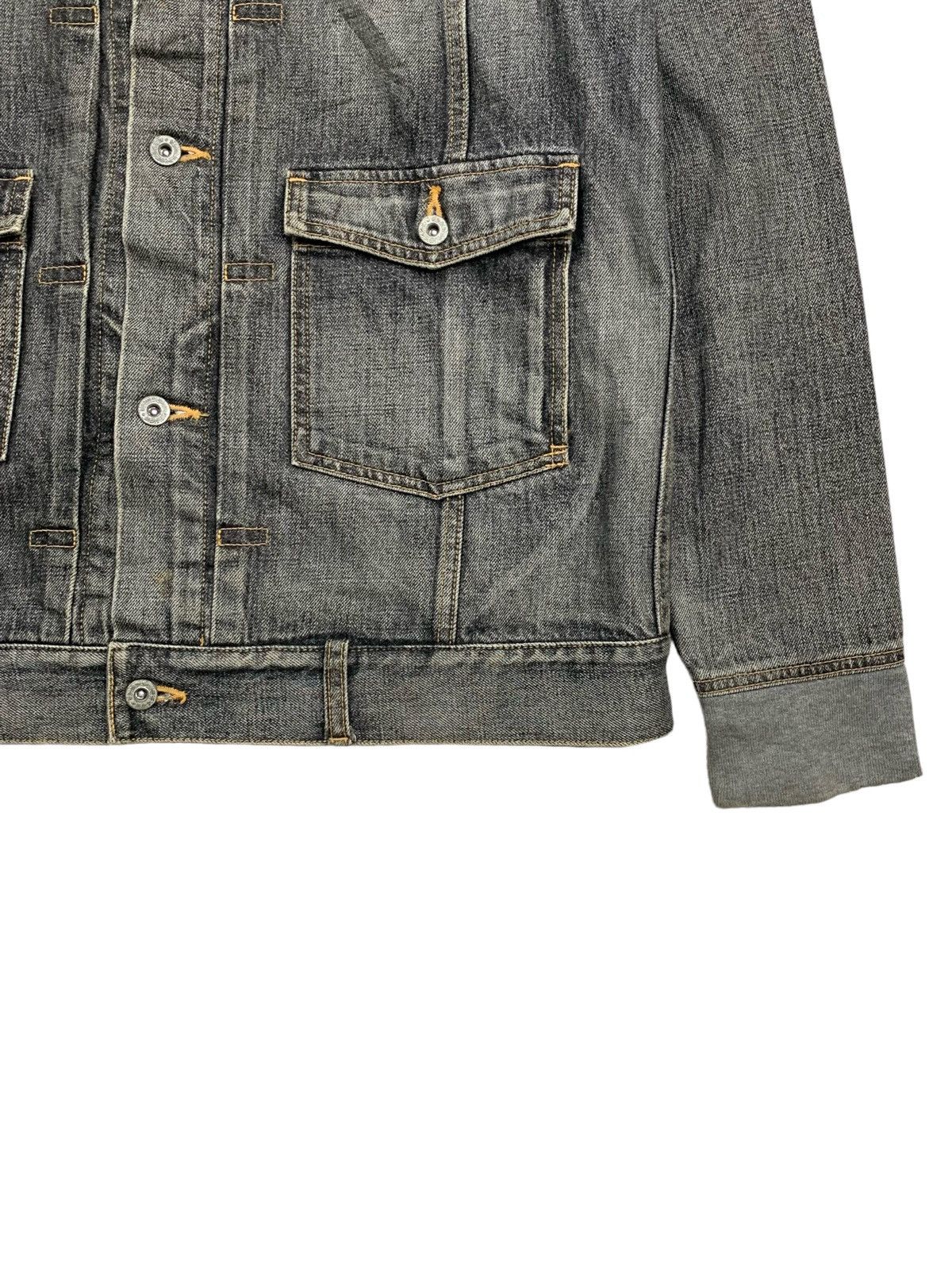20471120 2000s Whiz Limited - Paneled Denim Jacket Size US L / EU 52-54 / 3 - 4 Thumbnail