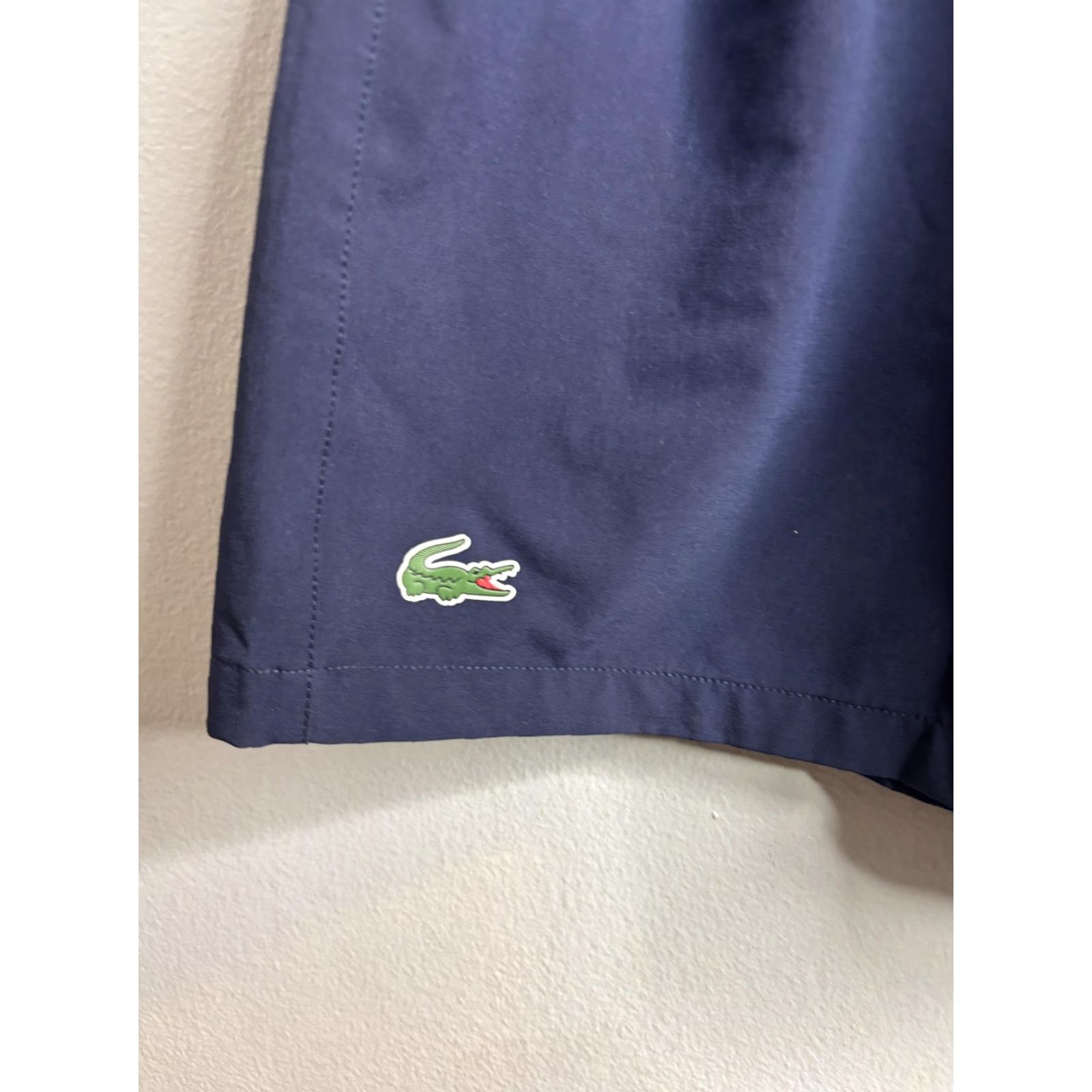Lacoste Lacoste Sport Shorts Mens 4XL Blue Elastic Waist Drawstring Pockets Athletic Short Size US 39 - 2 Thumbnail