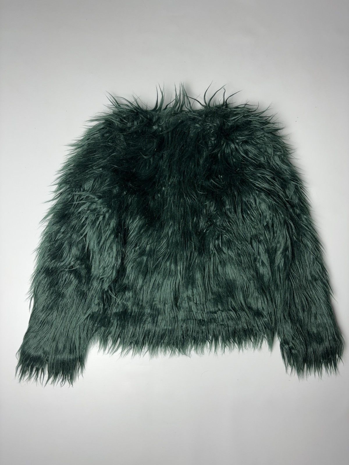Japanese Brand × Vintage Vintage faux fur avant garde coat opium style jacket Size M / US 6-8 / IT 42-44 - 2 Thumbnail