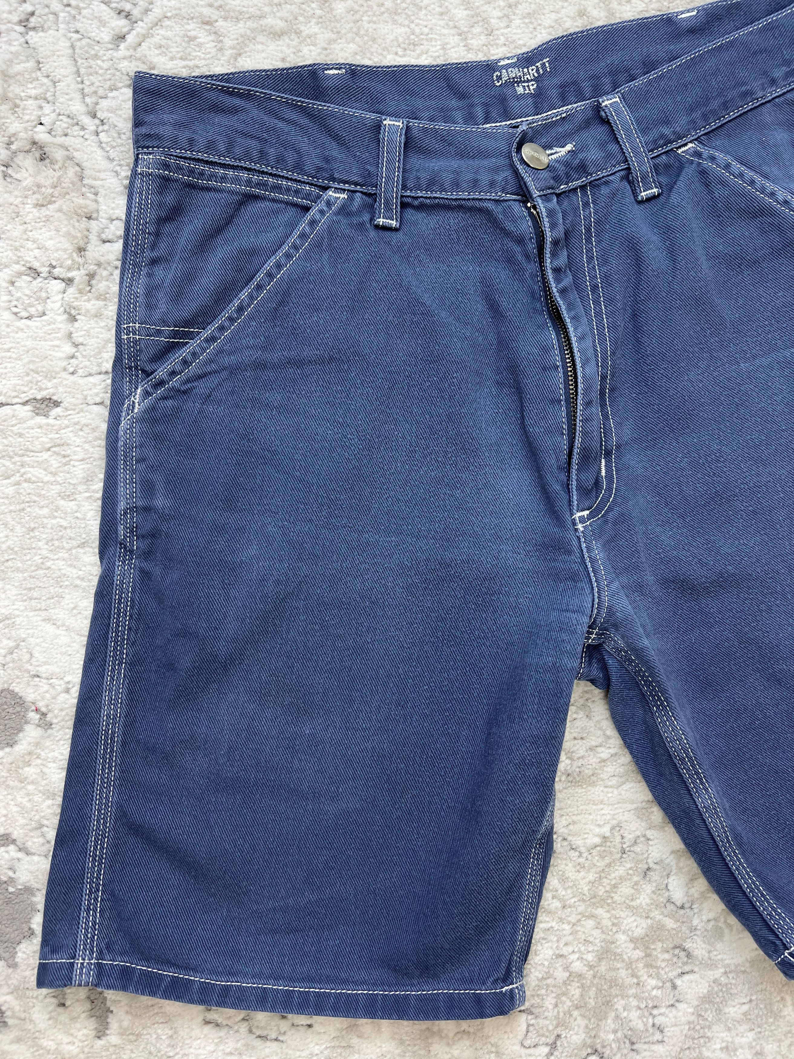 Carhartt Wip Carhartt WIP Penrod Shorts Blue Workwear Fit (30) Size US 30 / EU 46 - 6 Thumbnail