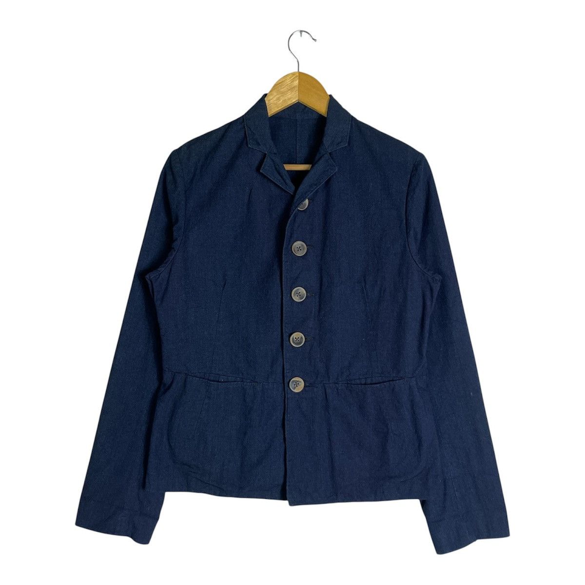 45rpm 45rpm Indigo Chore Jacket — French × Japanese Fusion Size US M / EU 48-50 / 2 - 1 Thumbnail