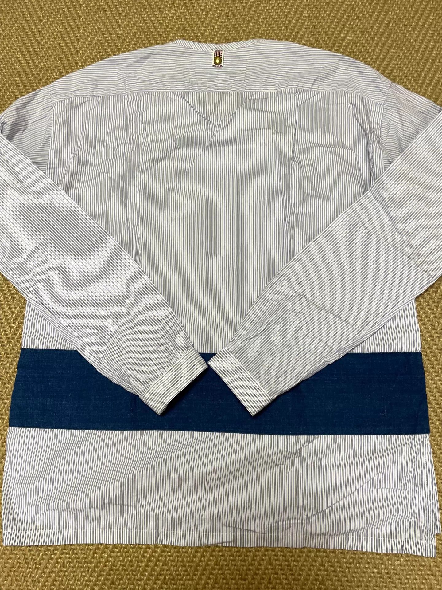 Visvim VISVIM KERCHIEF BORDER vintage patchwork strip shirt 1 good Size US S / EU 44-46 / 1 - 2 Thumbnail