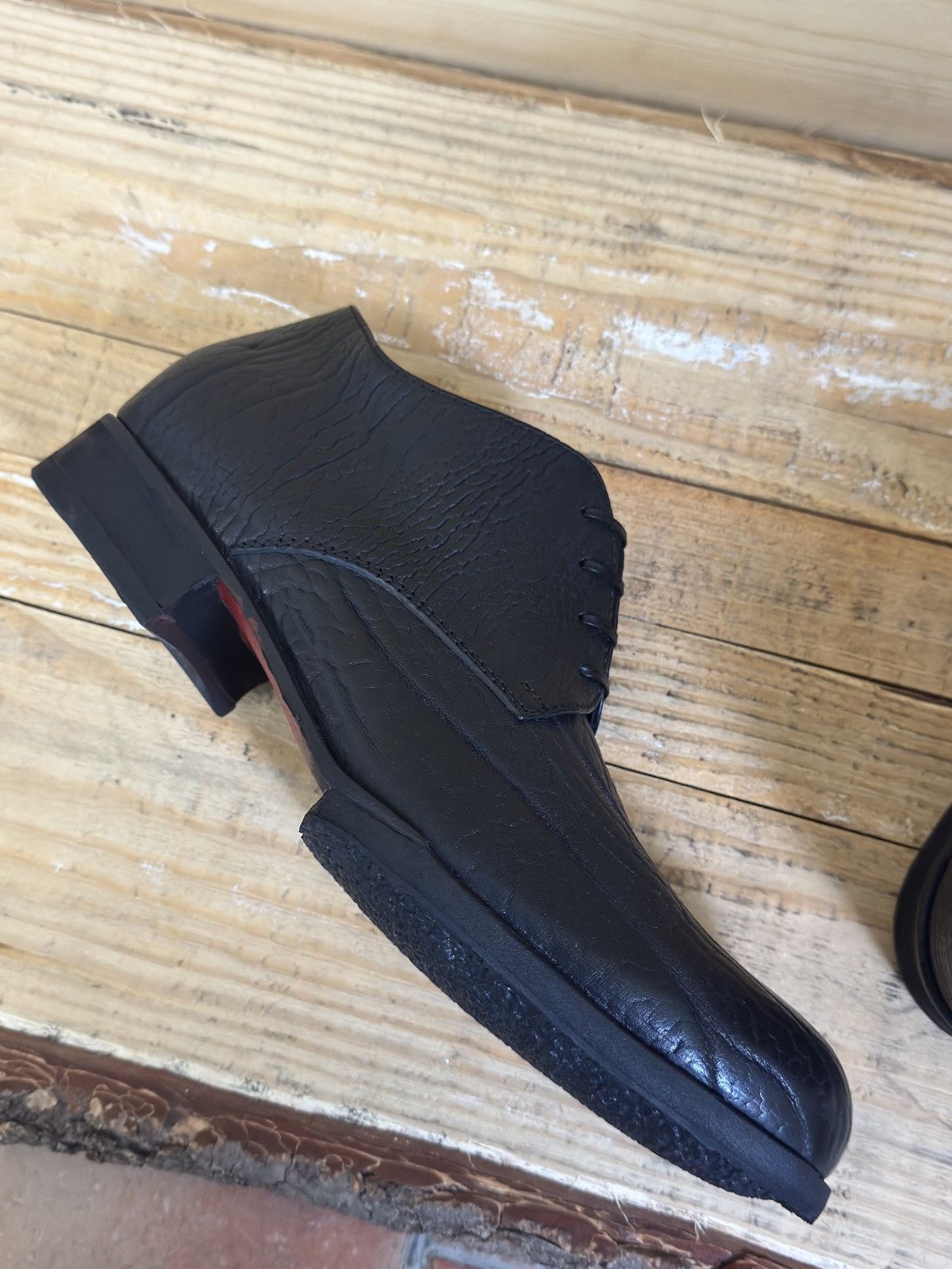 Handmade Derby 45 buffalo leather Size US 12 / EU 45 - 3 Thumbnail