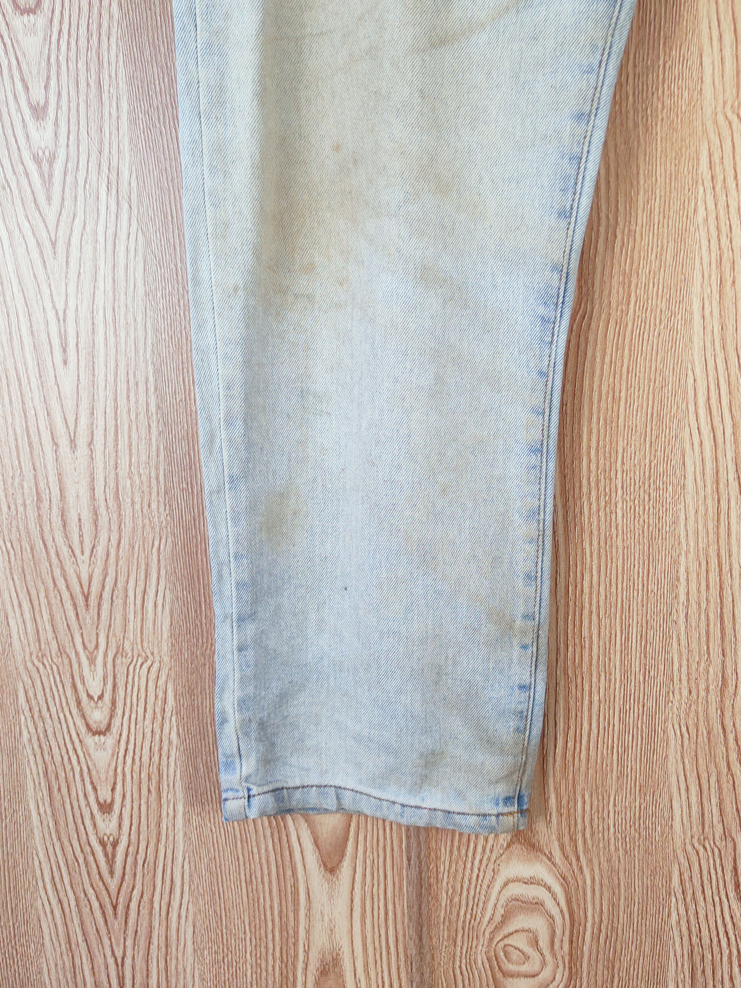 Japanese Brand OSJ Blue Faded Distressed Ripped Jeans #W690 Size US 36 / EU 52 - 4 Thumbnail