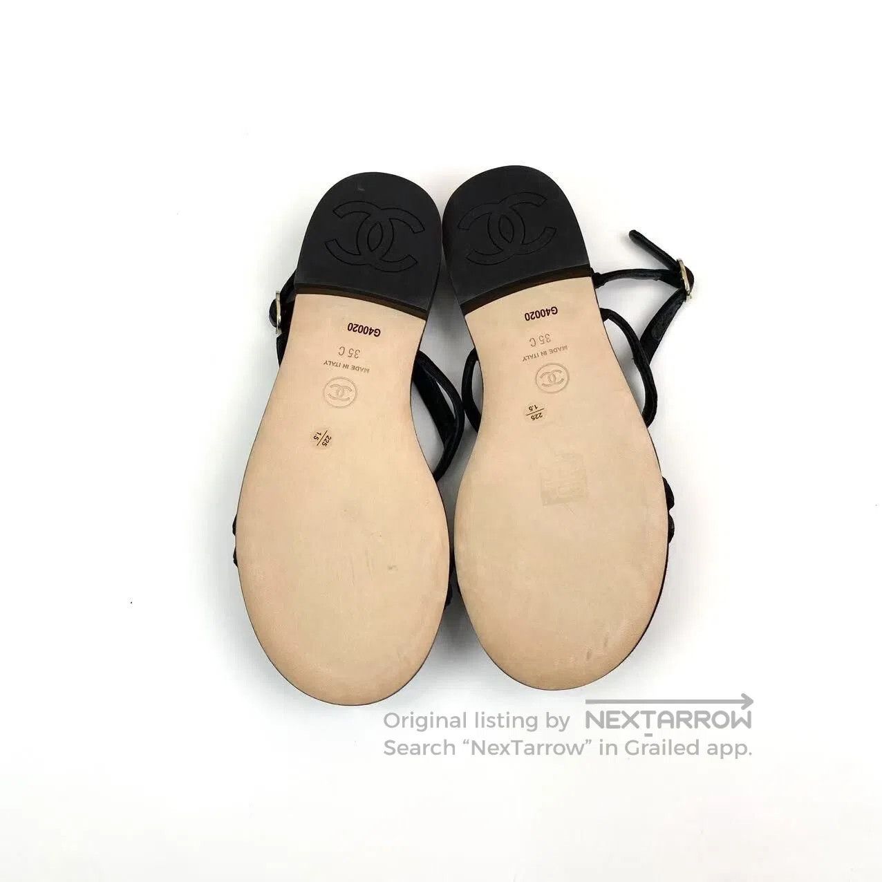Chanel Chanel 23P black sandals| Size US 4.5 / IT 34.5 - 6 Thumbnail