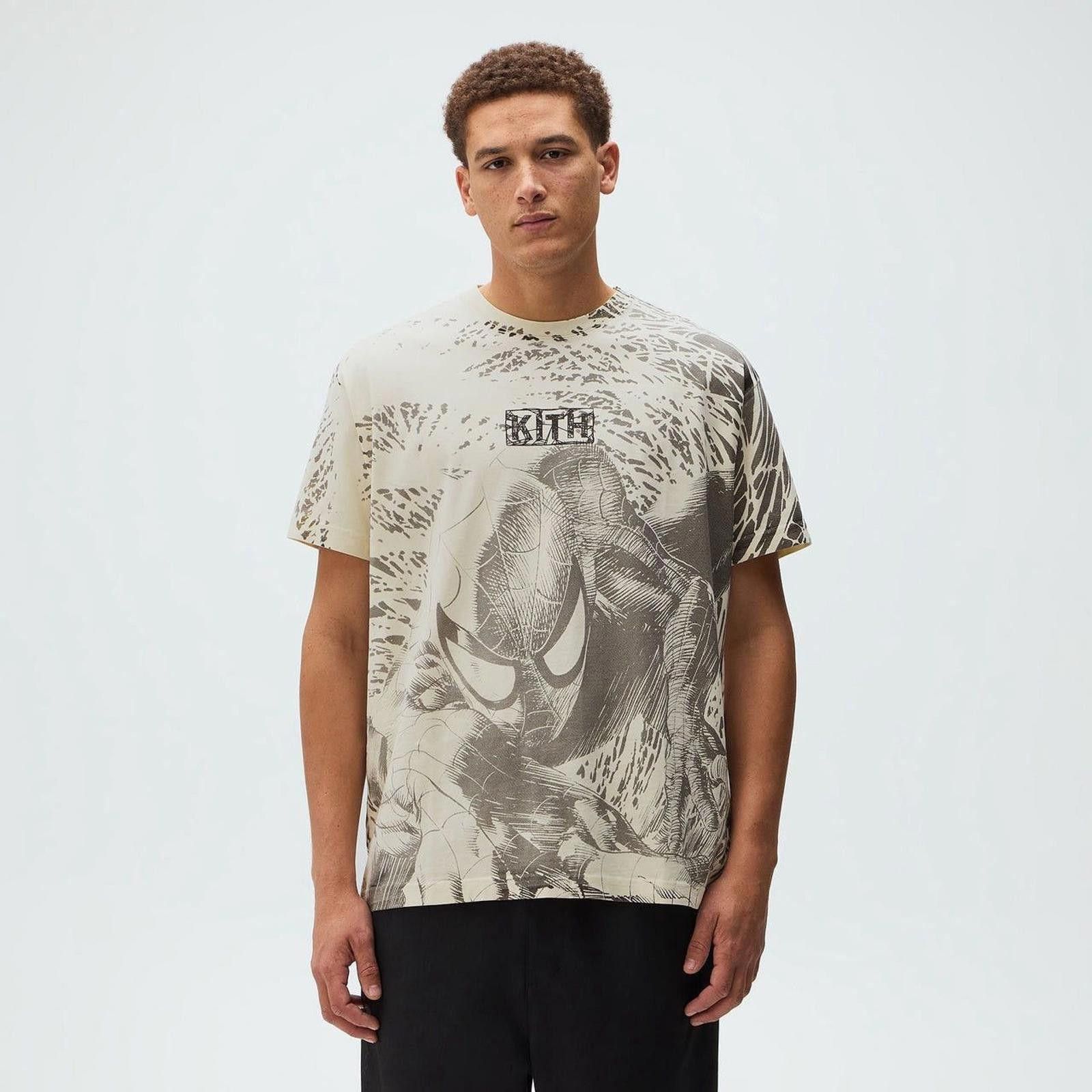 Kith Kith x Spiderman All-Over Printed Vintage Tee Size XXL Size US XXL / EU 58 / 5 - 2 Thumbnail