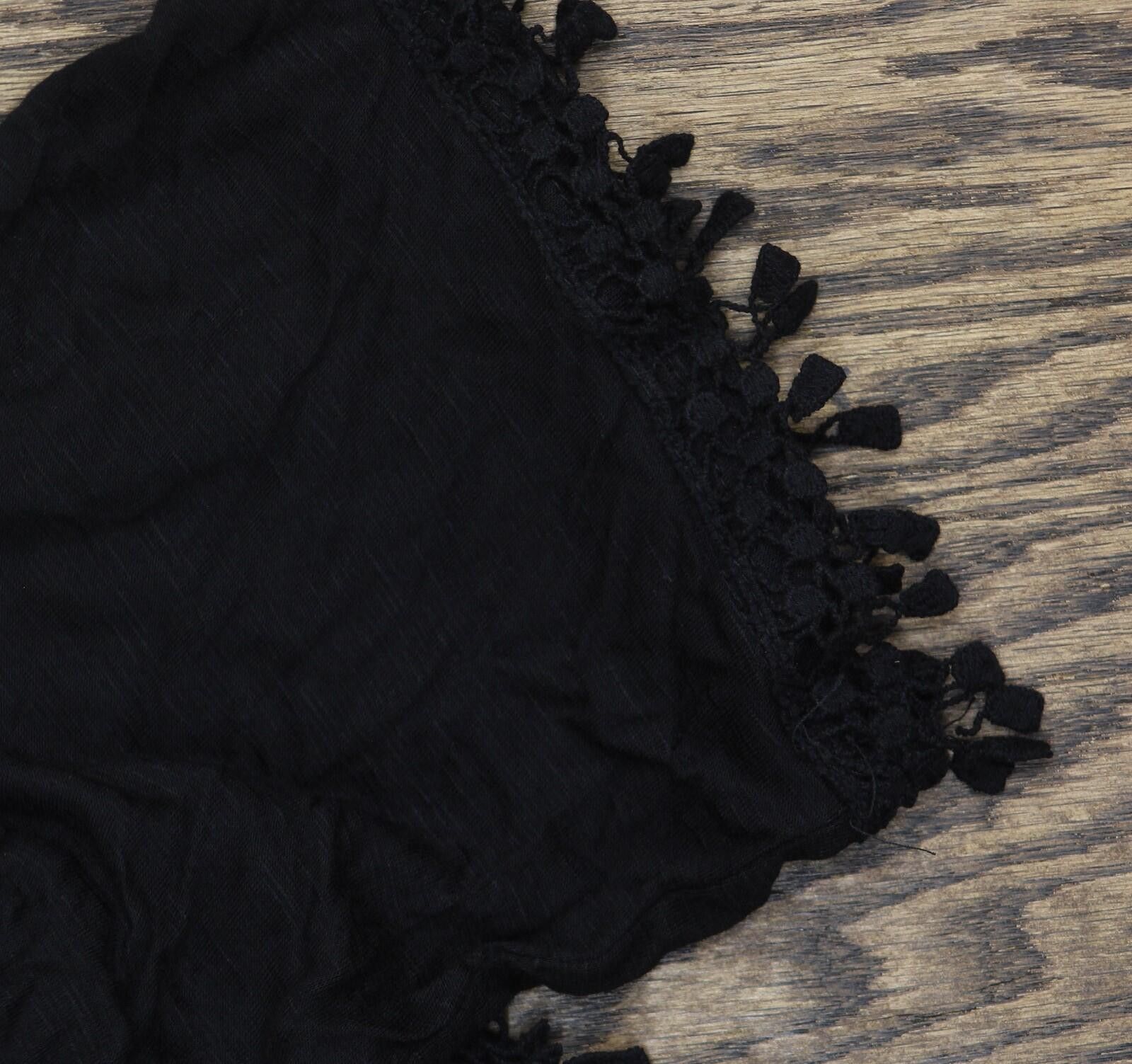 American Rag Nwt American Rag Juniors Blouse Shirt Top Classic Black S Size S / US 4 / IT 40 - 8 Thumbnail