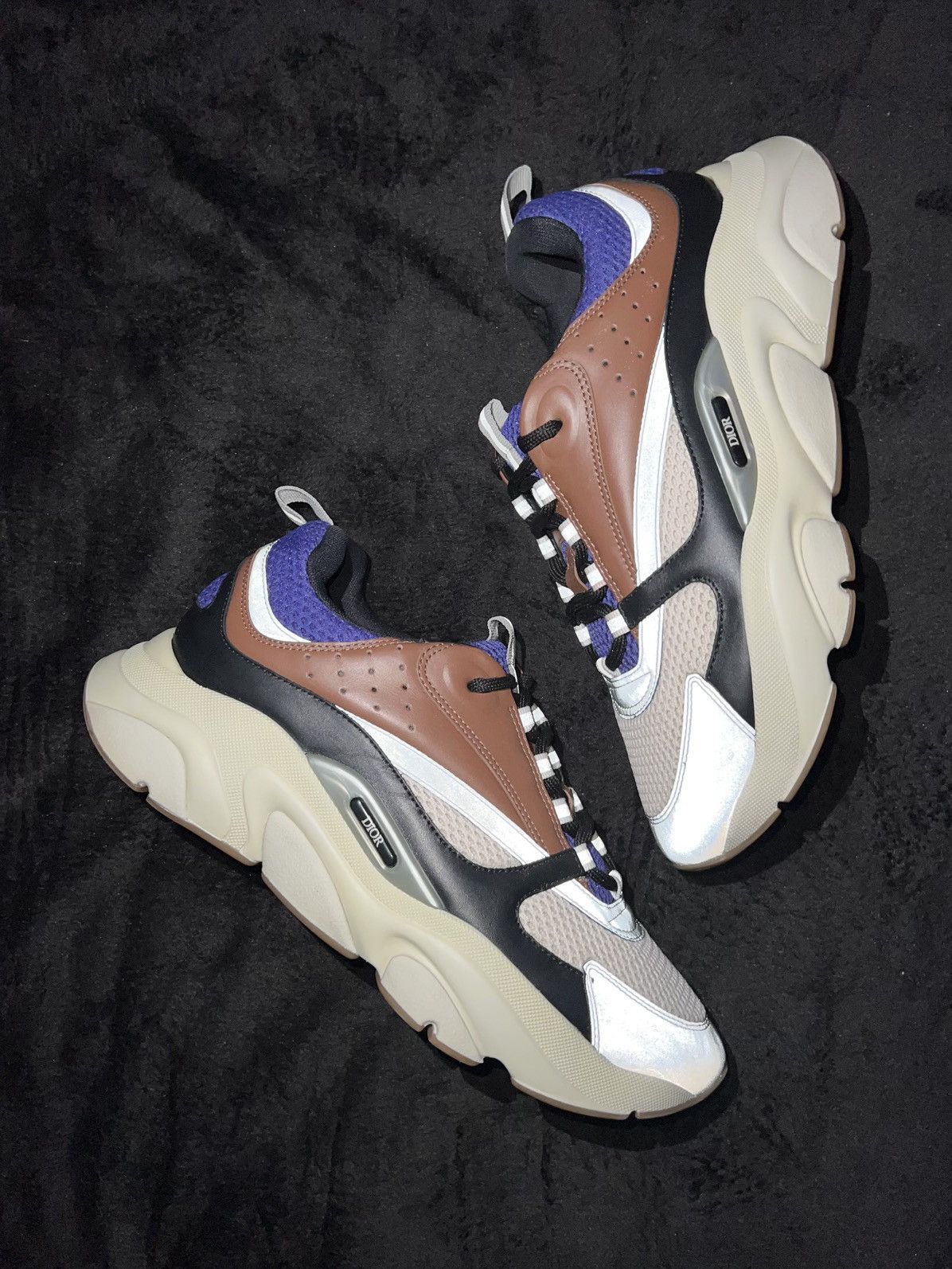 Dior Christian Dior B22 “Coffee Violet” Size US 11 / EU 44 - 1 Thumbnail