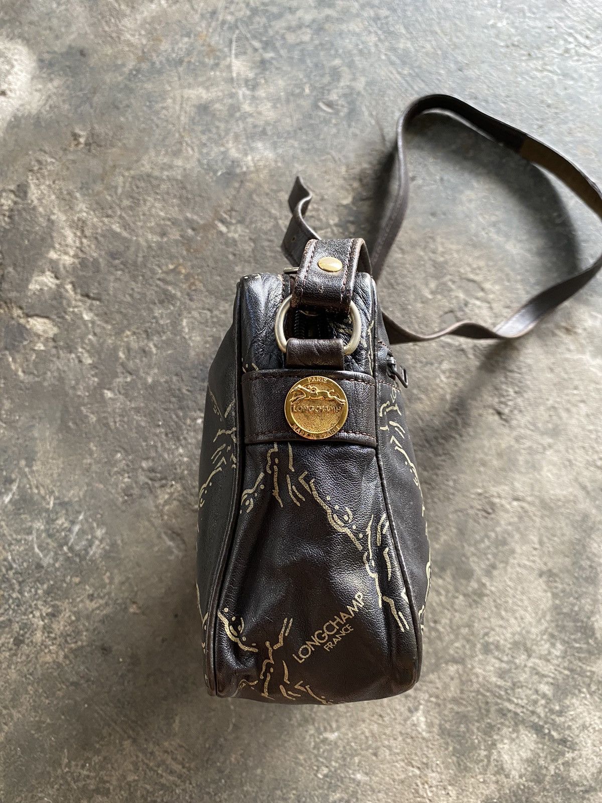 Longchamp × Vintage Vintage Longchamp Monogram Bag Size ONE SIZE - 5 Thumbnail