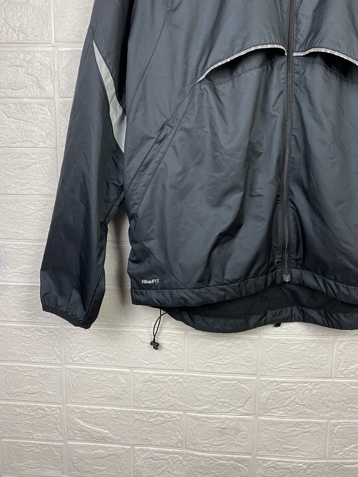 Nike × Vintage Nike Windbreaker Transformer Jacket - Vest Black Size XL Size US XL / EU 56 / 4 - 4 Thumbnail