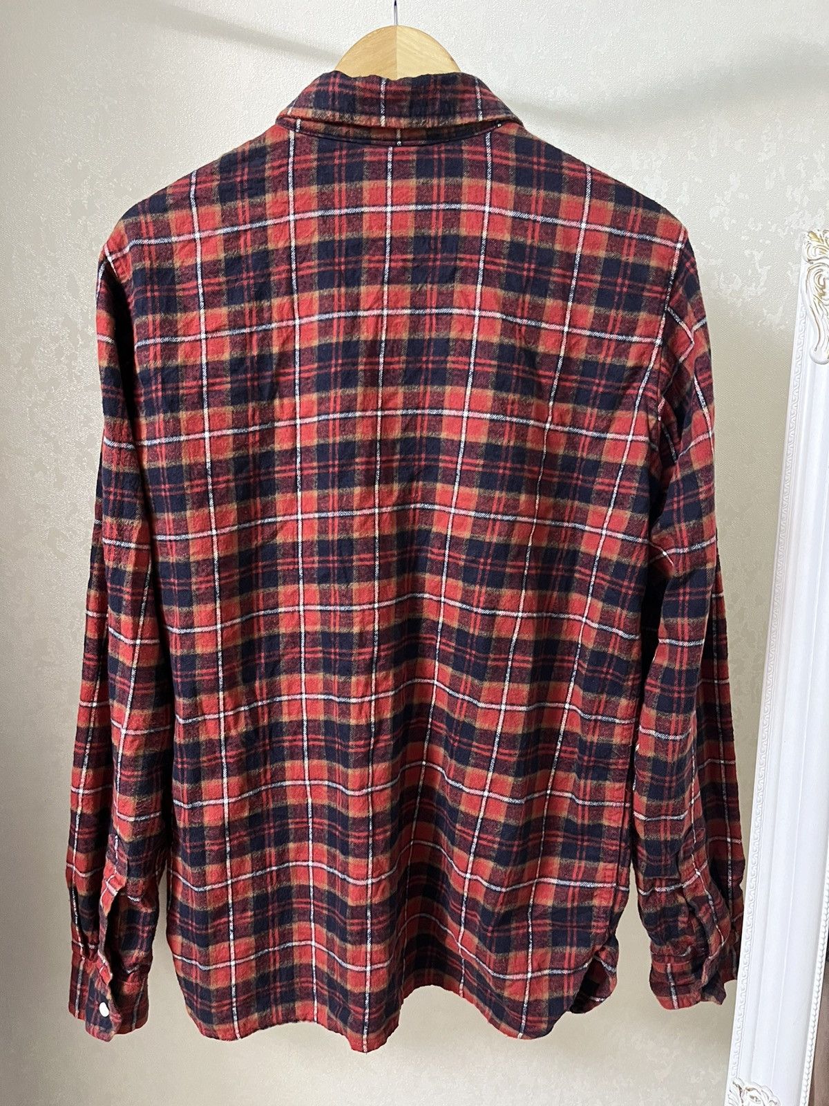 Icecream Icecream BBC Made in Japan Flannel Buttons Up Shirt Size US XL / EU 56 / 4 - 2 Thumbnail