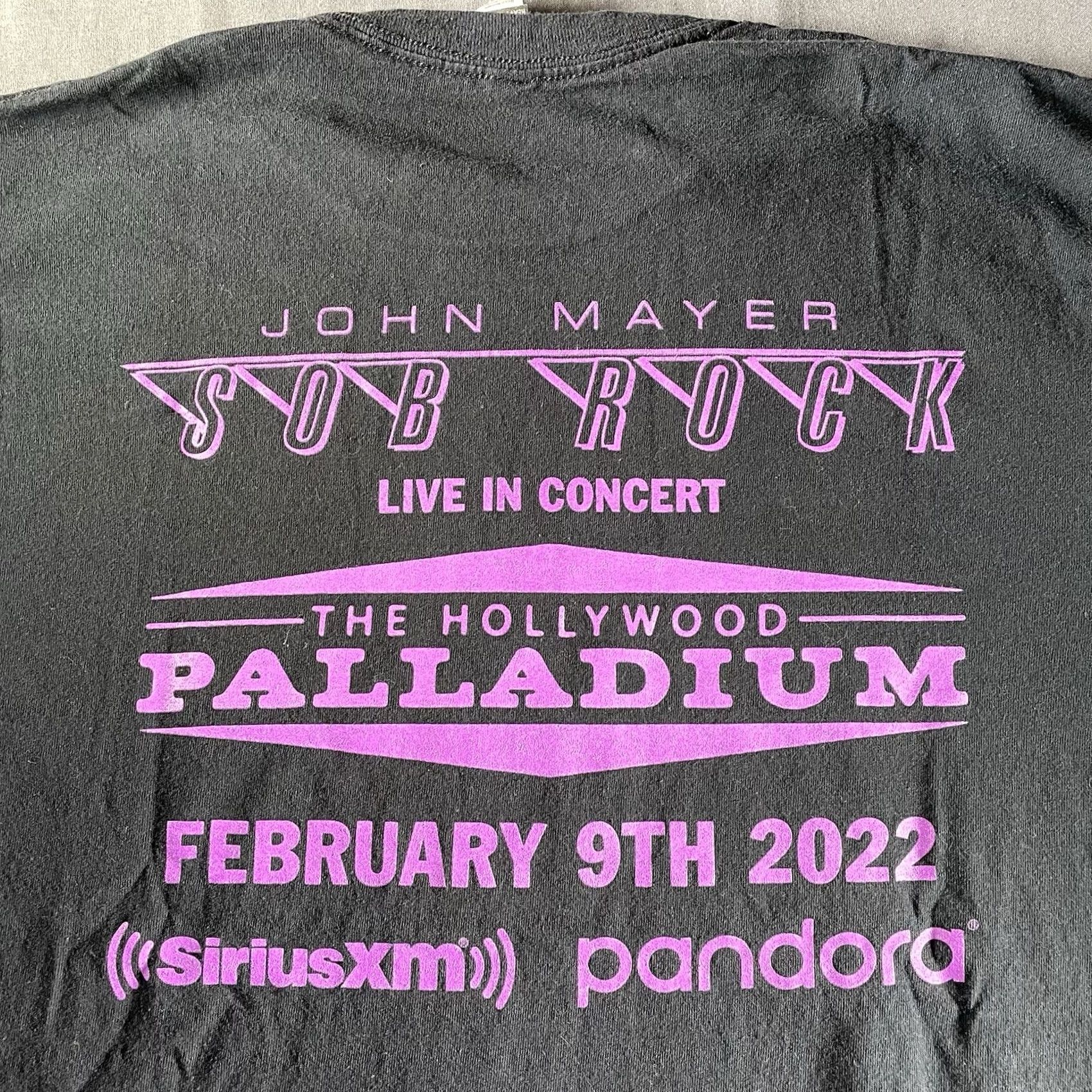 Gildan VINTAGE John Mayer Shirt Mens L SOB Rock 2022 Concert Hollywood Palladium Tour Shirt Size US L / EU 52-54 / 3 - 2 Thumbnail